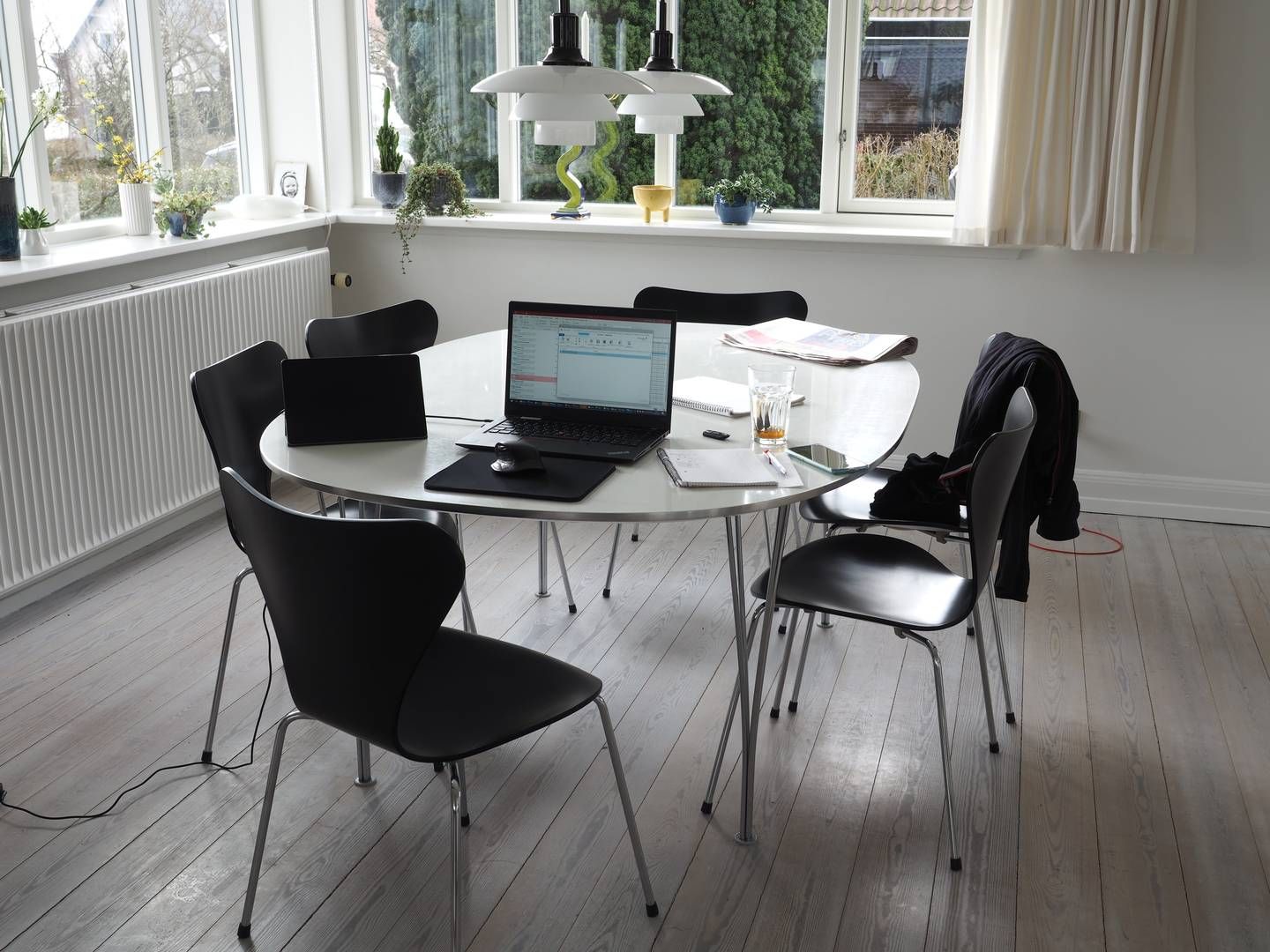 Dobbelt så mange arbejder hjemme som før pandemien, viser nye tal fra Dansk Industri. | Foto: Prosa/pr