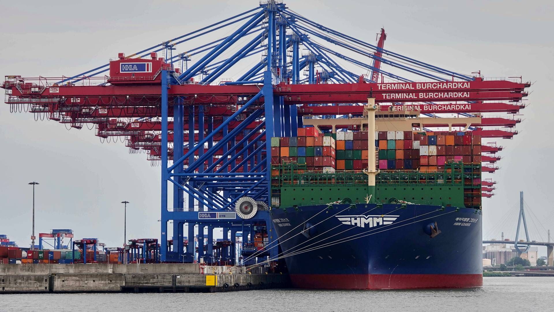 Hapag-Lloyd bekræfter over for ShippingWatch, at rederiet ikke længere er med i opløbet om at købe rivalen HMM. | Foto: Julian Weber/AP/Ritzau Scanpix