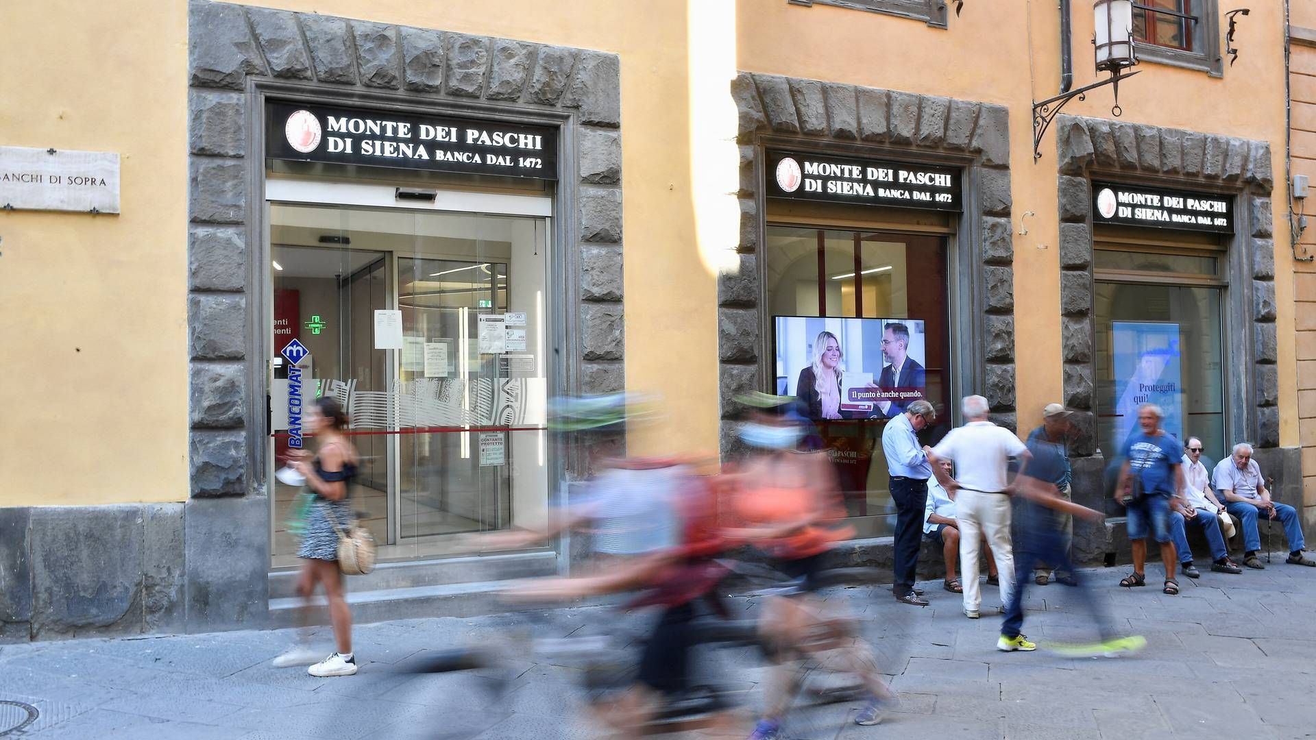 Banca Monte dei Paschi di Siena regnes for at være verdens ældste bank. | Foto: Jennifer Lorenzini/Reuters/Ritzau Scanpix