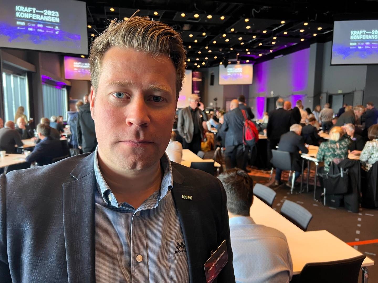 BEKYMRET: BRUS-direktør Elnar Remi Holmen mener tusenvis av arbeidsplasser kan gå tapt dersom man ikke får på plass mer nett og mer kraft i nord. | Foto: Espen Bless Stenberg