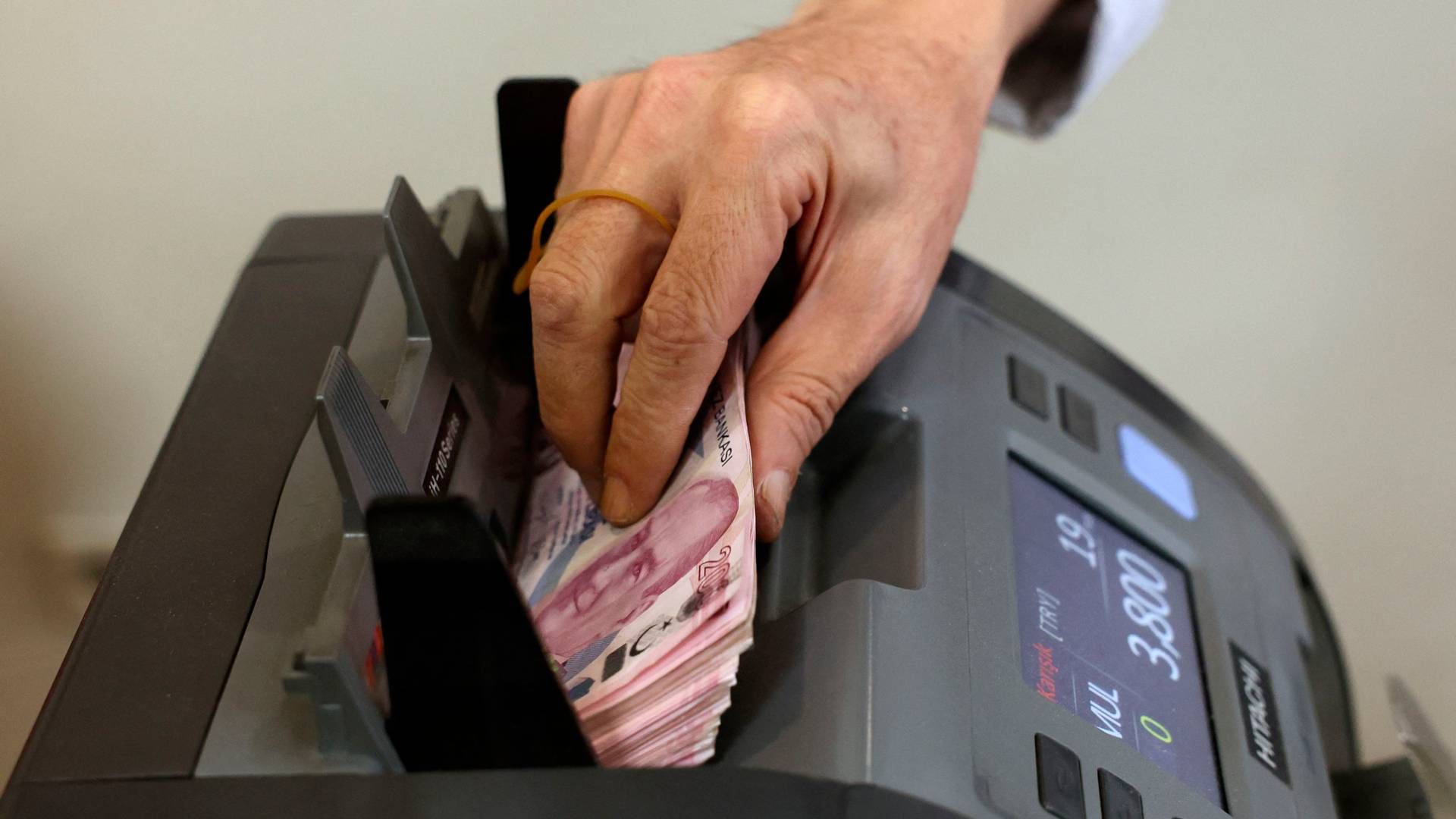 Inflationen i Tyrkiet er en af hovedårsagerne til at inflationen i de 38 OECD-lande steg i juli. | Foto: Adem Altan/AFP/Ritzau Scanpix