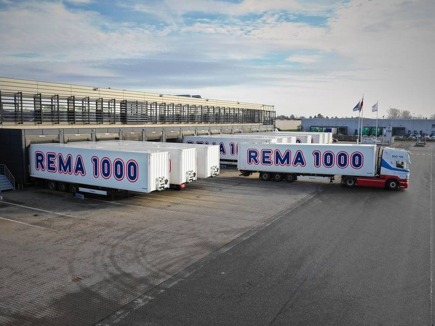Rema 1000 har en ambition om, at alle leveringer i større danske byer sker med hybrid- eller el-lastbiler. | Photo: Rema 1000/pr