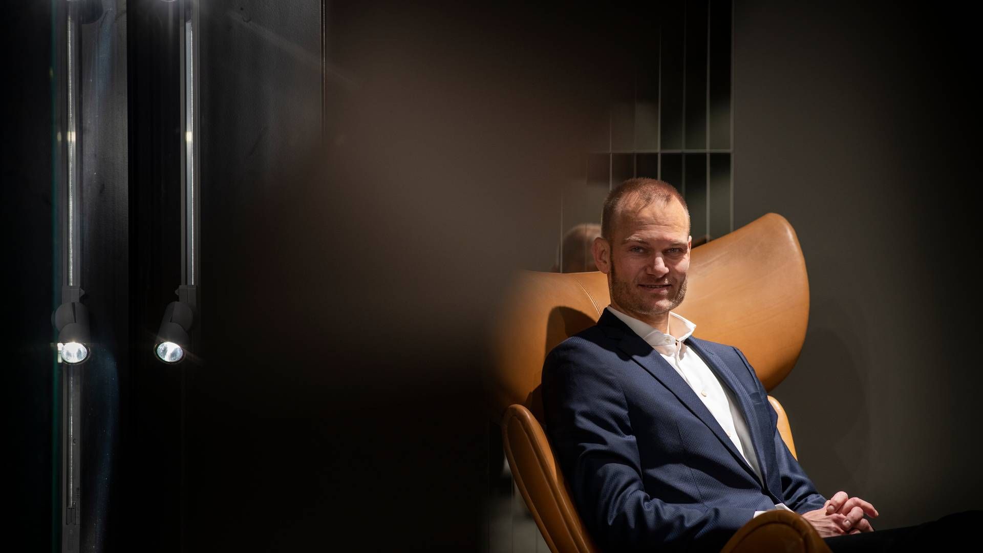 Adm. direktør Mikael Kruse Jensen er positivt stemt trods nedgangen i 2022/23-regnskabet. | Foto: Joachim Ladefoged