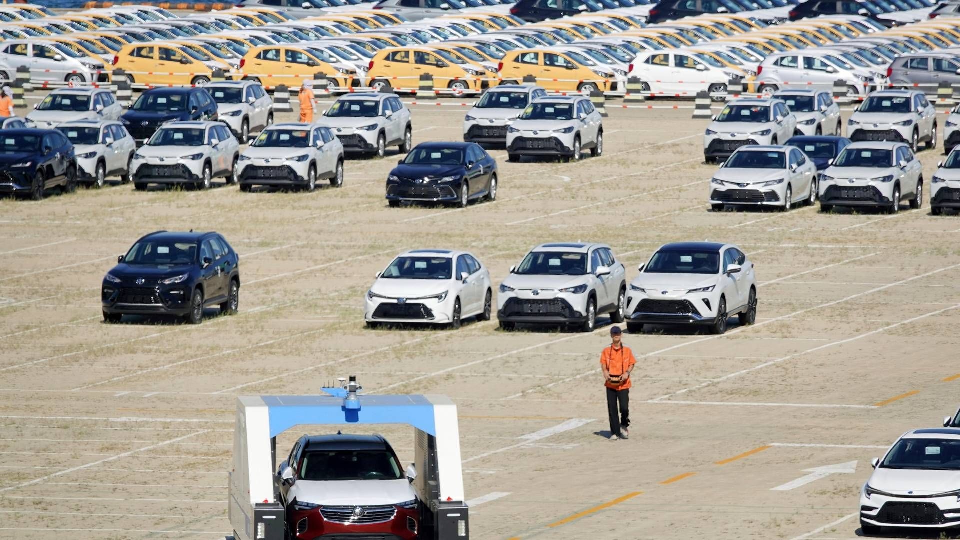 New Chinese cars are shipped for export. | Photo: Tang Ke/AP/Ritzau Scanpix