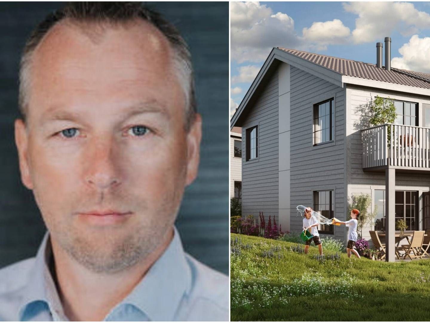 OPPLEVER SVAKE MARKEDER: Morthen Bakke og Bakkegruppen leverer kraftig fall i inntektene i andre kvartal. | Foto: Bakkegruppen. Collage: EiendomsWatch