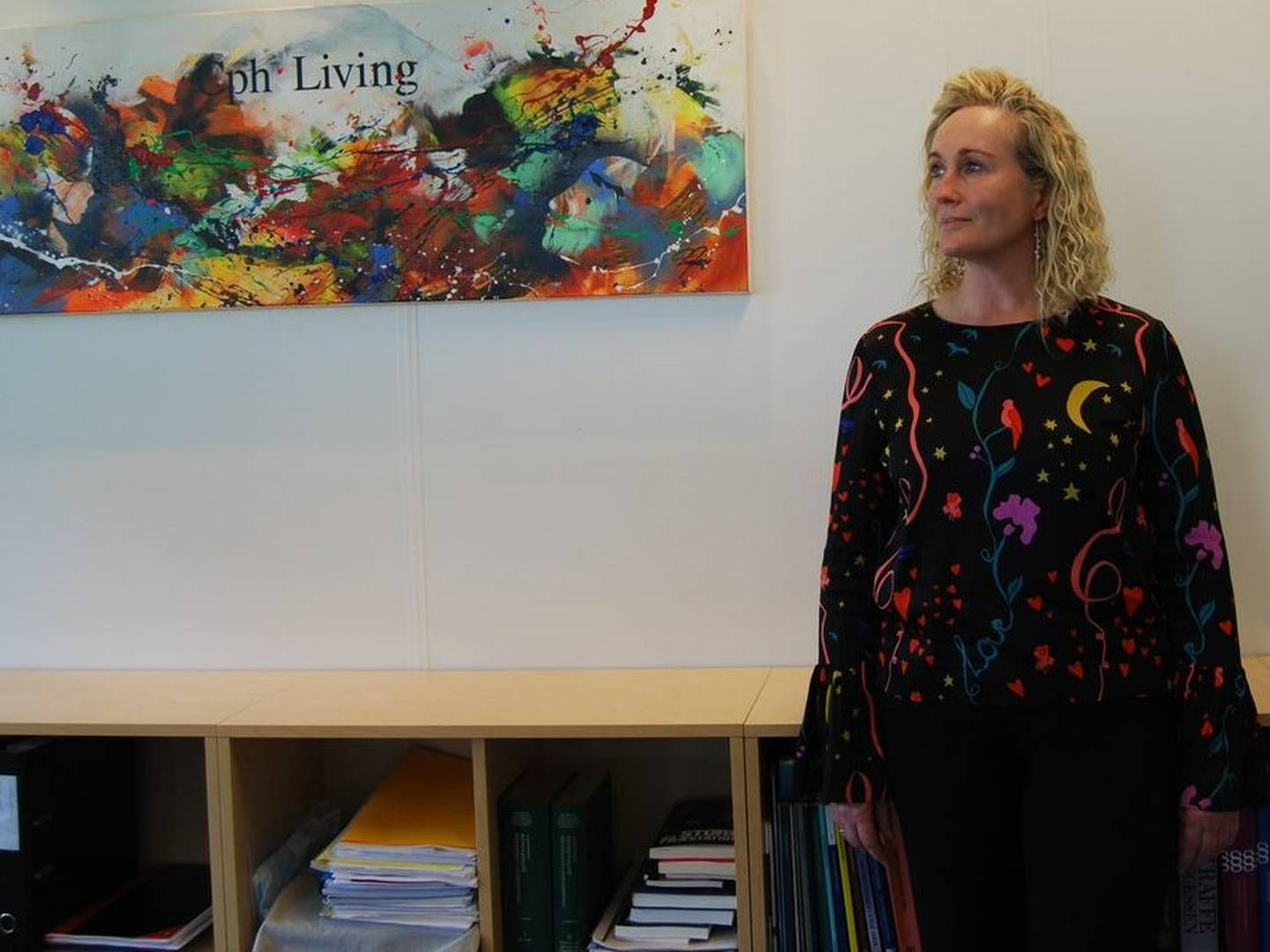 "Men jeg tror på, vi kommer til at løse problemerne på lang sigt. Det vil kræve, at bevillingerne opretholdes ud over de fire år," siger Betina Heldmann, præsident for Retten i Glostrup. | Foto: Katja Beaula