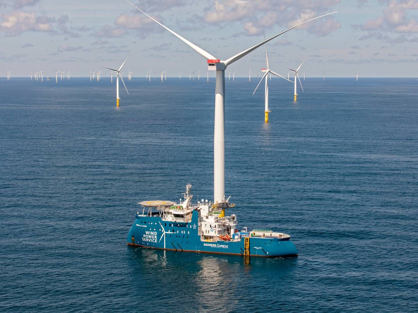 CIP's offshore wind projects in the US are not affected by the severe market situation in the same way as Ørsted's projects are, the manager writes in a letter to its investors. | Photo: Siemens Gamesa