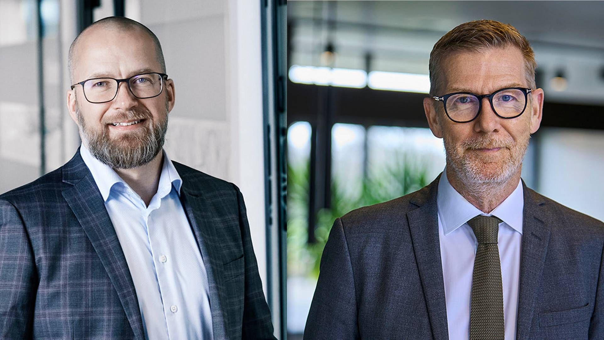 Tobias Nawrocki og Lars Baun Jensen vil nu skærpe selskabets profil og samler flere tilkøbte selskaber under Danoffice IT-navnet. | Foto: Danoffice IT