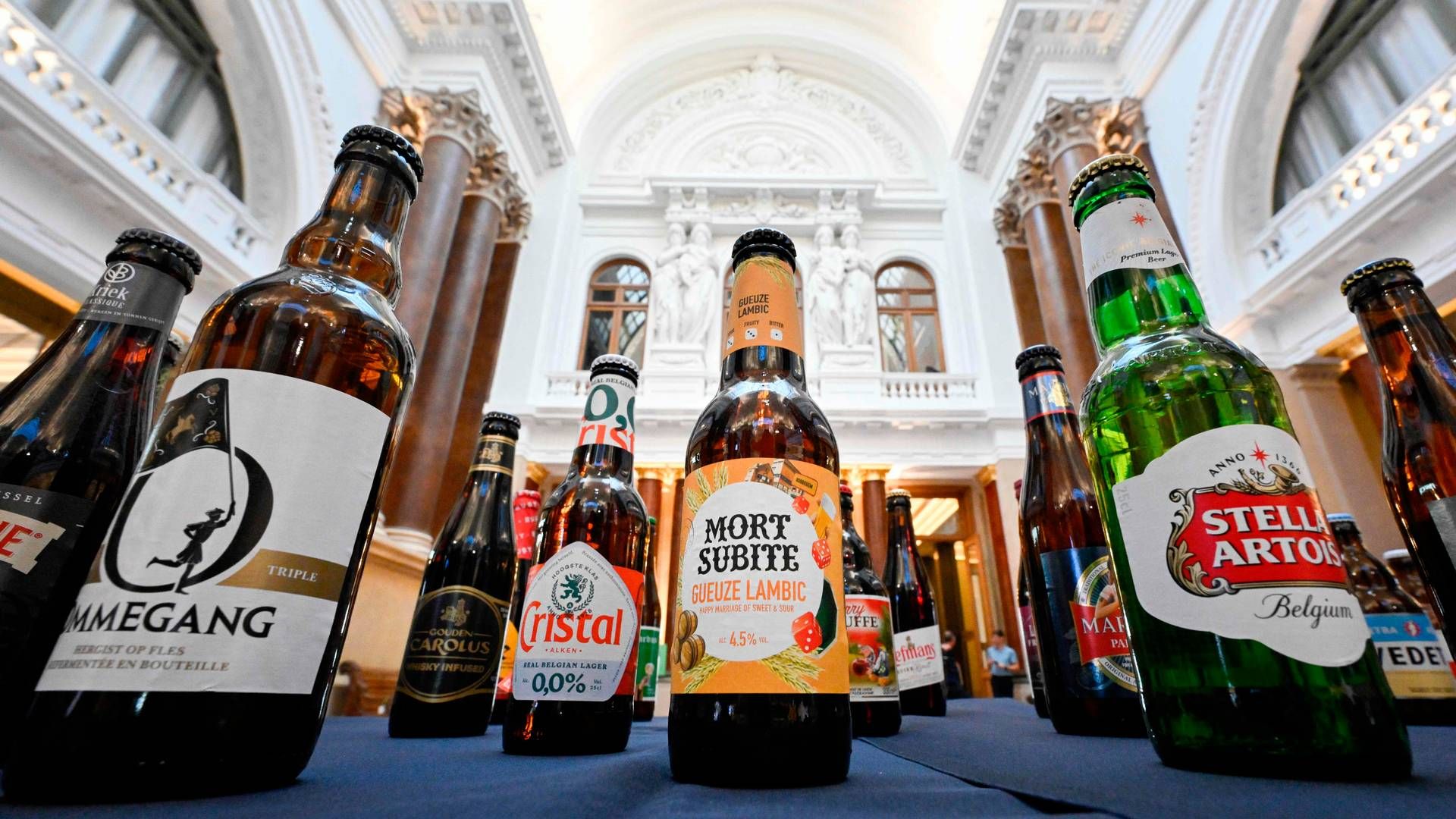 De store belgiske ølmærker - og de knap så kendte har fået deres eget, dyre museum i Bruxelles. | Foto: John Thys/AFP/Ritzau Scanpix
