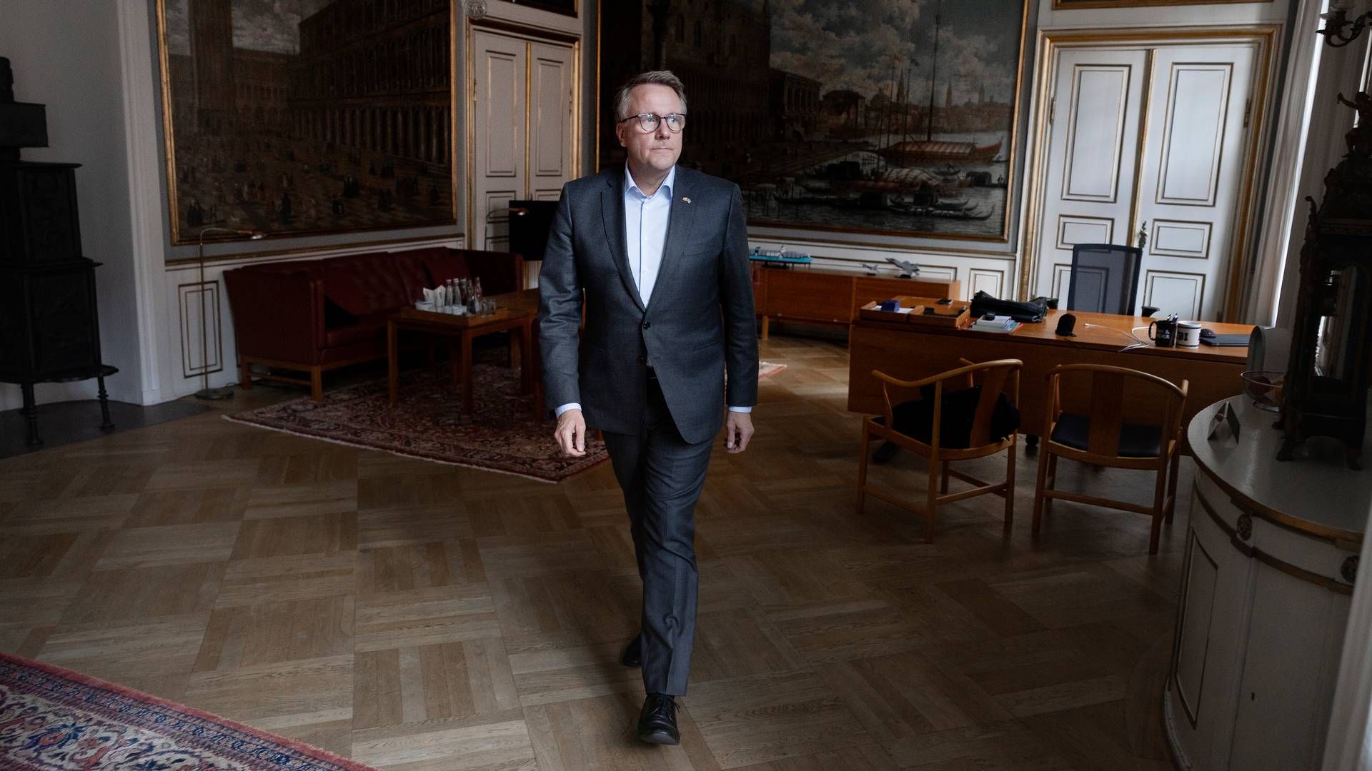Erhvervsminister Morten Bødskov (S). | Foto: Thomas Borberg/Ritzau Scanpix