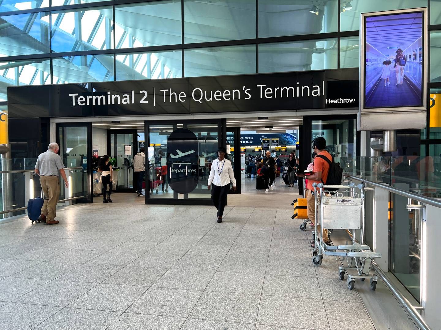 Fra nytår ser London-lufthavnen Heathrow ud til at måtte sænke taksterne. | Foto: Alberto Pezzali/AP/Ritzau Scanpix