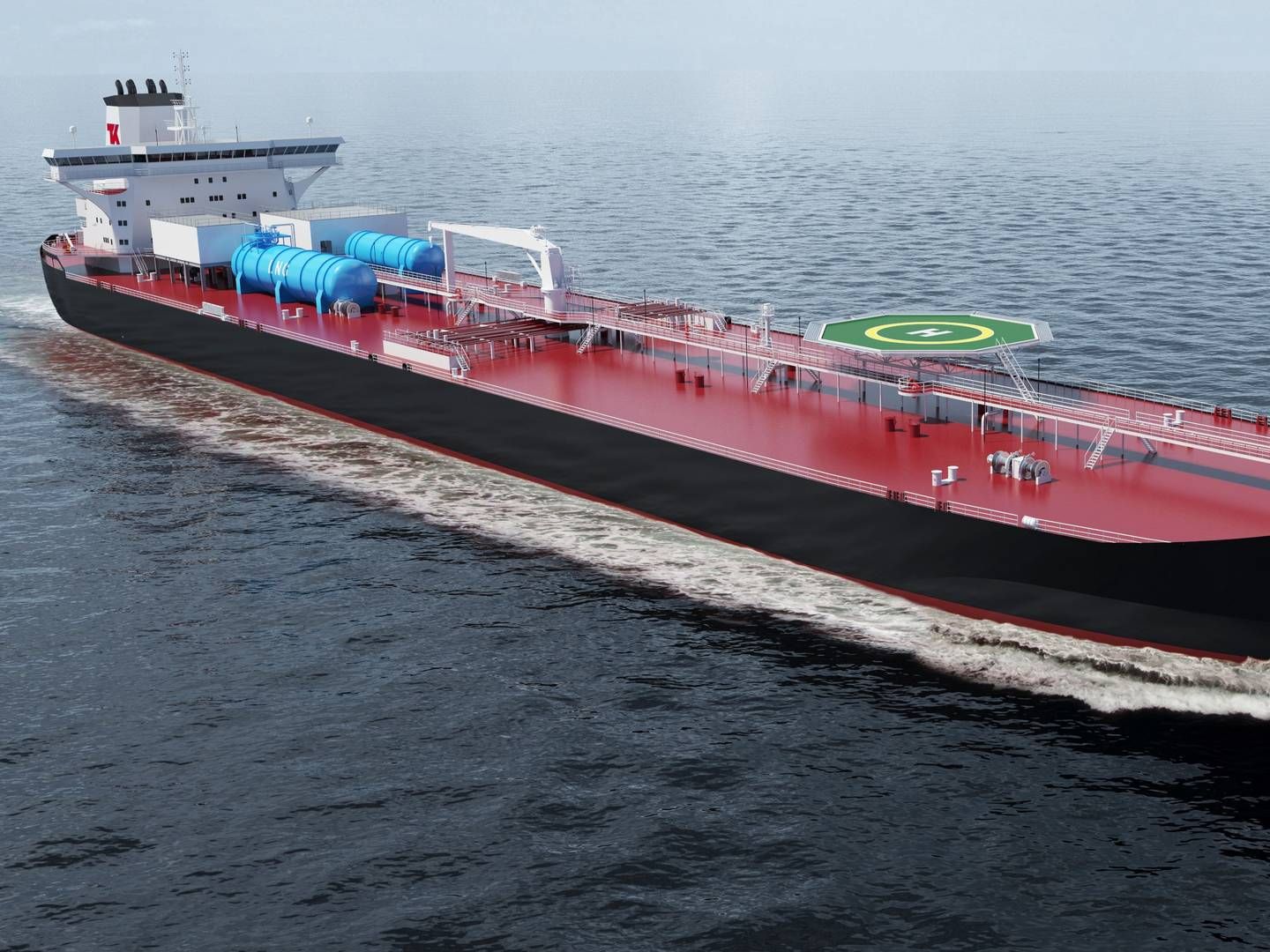 Teekay Tankers is among the companies that Danske Bank is financing, even though the bank's investment department has blacklisted the company for being a fossil fuel company. | Photo: Pr-foto: Teekay Tankers & Wärtsilä
