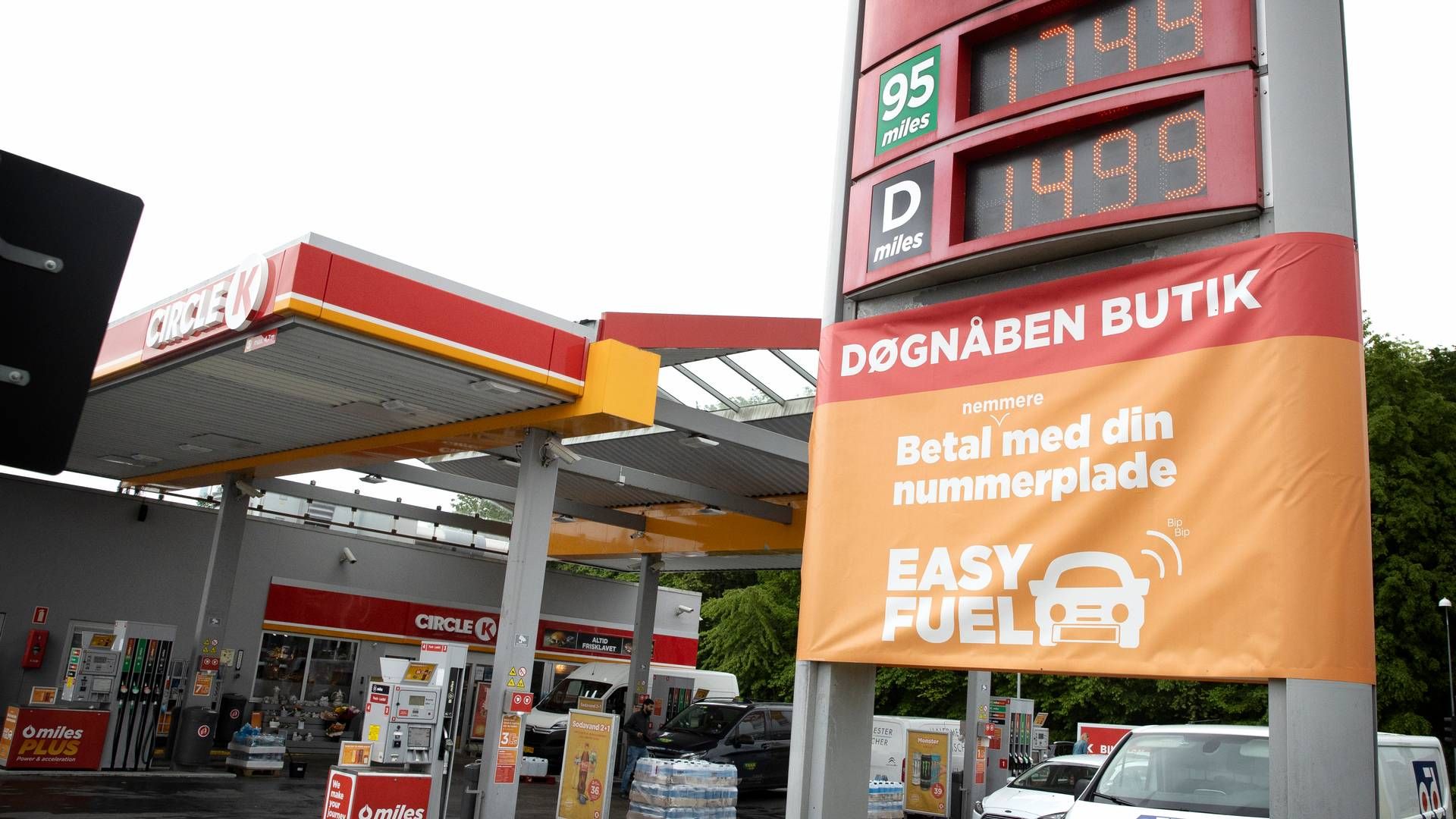 ”Benzinprisen er relativt høj lige nu, og det mindre udbud ser ud til at kunne påvirke prisen yderligere,” siger brændstofdirektør i Circle K. | Foto: Jens Dresling
