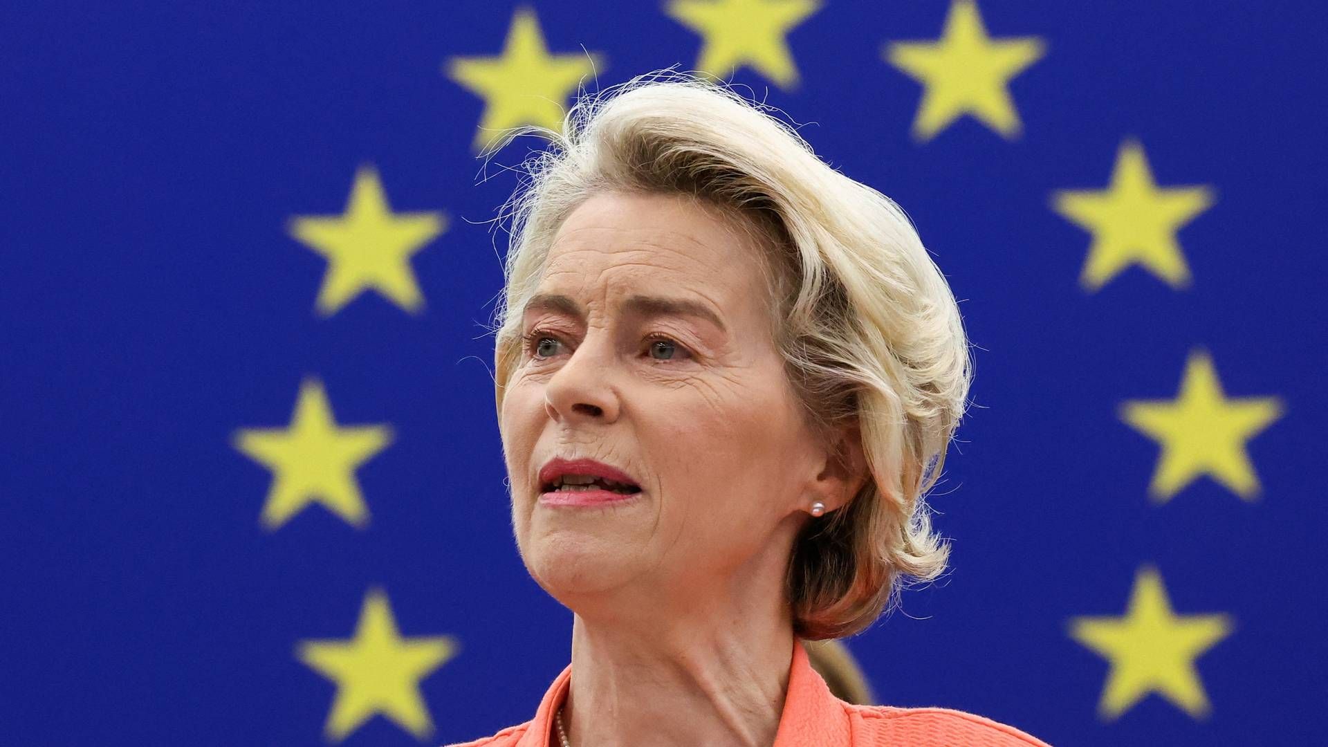 Ursula von der Leyen, formand for EU-Kommissionen. | Foto: Yves Herman/Reuters/Ritzau Scanpix