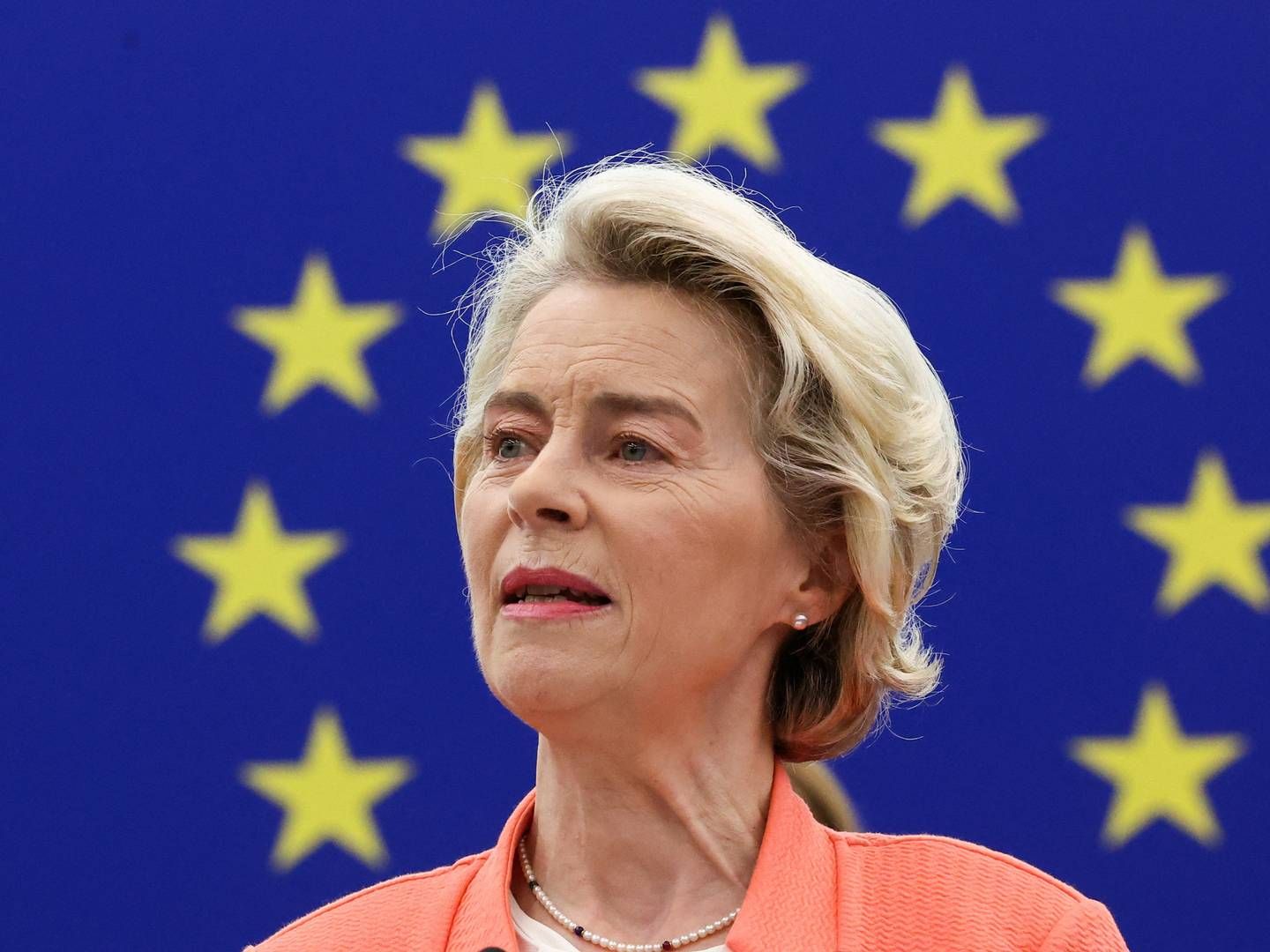 Ursula von der Leyen, formand for EU-Kommissionen. | Foto: Yves Herman/Reuters/Ritzau Scanpix