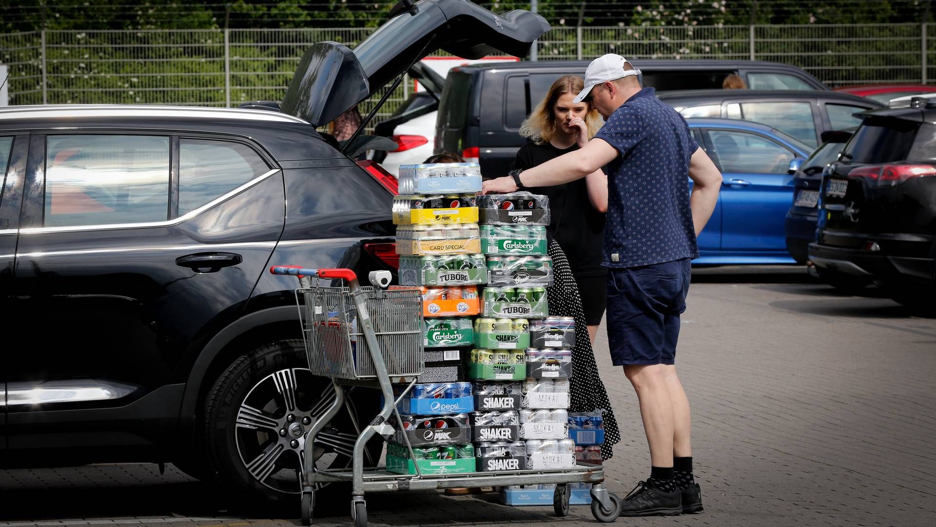 Man vil fortsat kunne købe tyske dåser uden pant i grænsebutikkerne. Det fastslår EU-domstolen med torsdagens afgørelse. (Arkivfoto.) | Foto: Anders Brohus