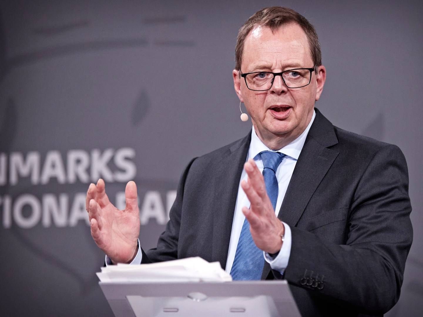 Nationalbankdirektør Christian Kettel Thomsen (Arkivfoto). | Foto: Jens Dresling