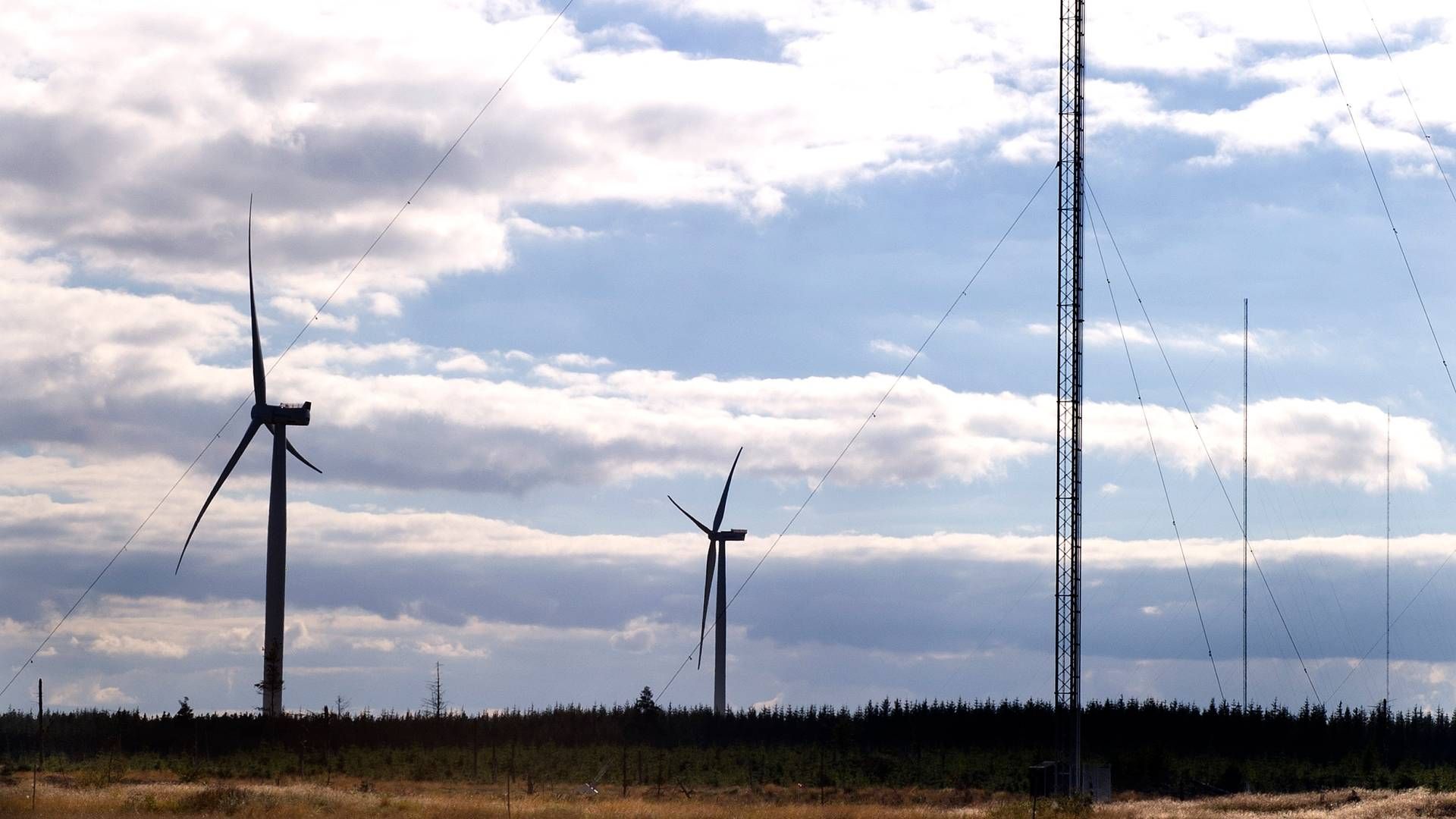 Danmark har to nationale testcentre for store vindmøller ved henholdsvis Østerild og Høvsøre. | Foto: Carsten Andreasen