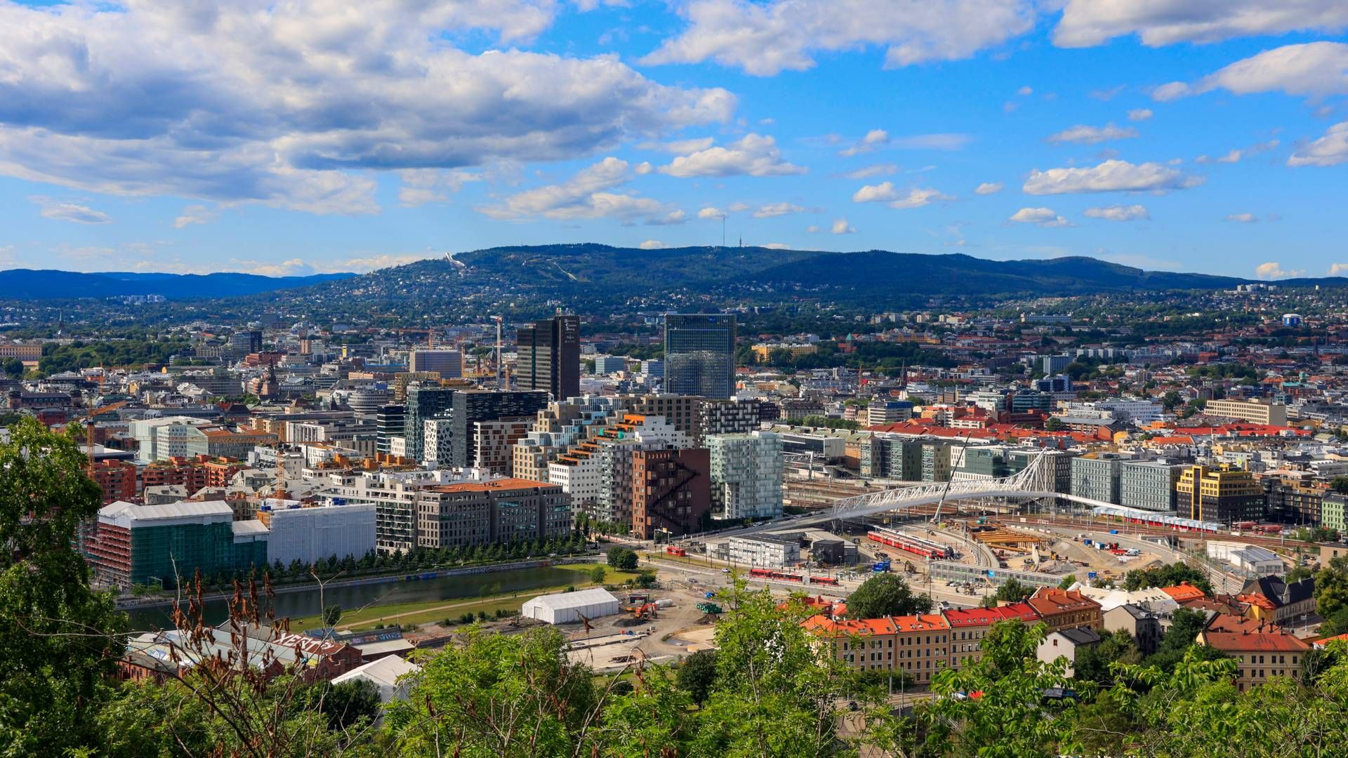 NEGATIVT: Innbyggere og næringsliv i Oslo kan se fram til nok en dag med negative strømpriser lørdag. | Foto: Annika Byrde / NTB