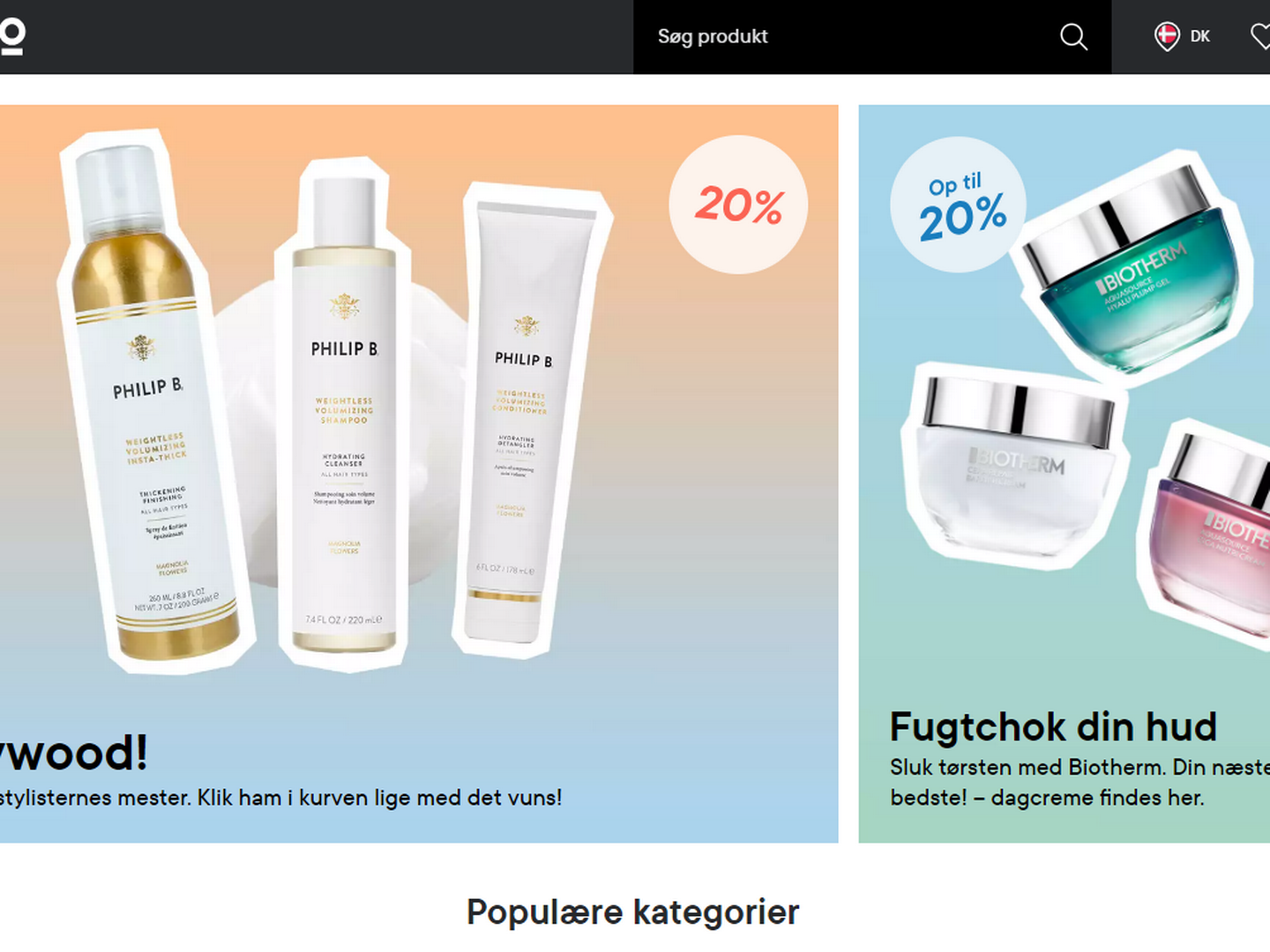 Lyko har siden 2019 været til stede på det danske marked med onlinesalg. | Foto: Screenshot/Lyko