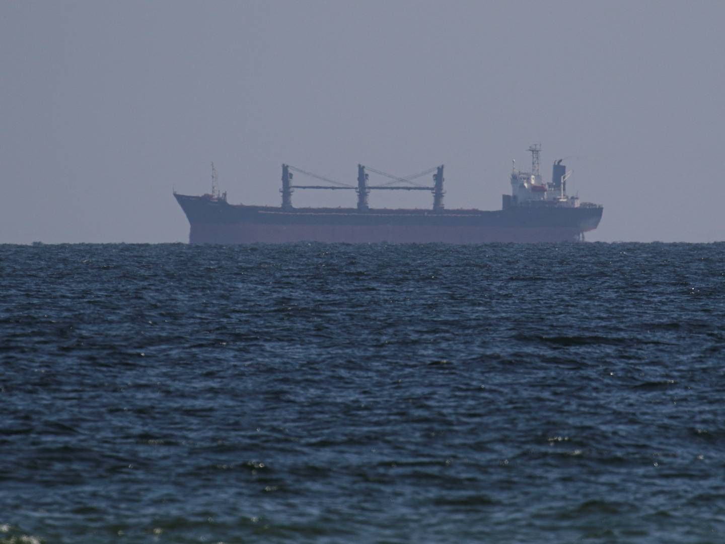 Lørdag ankom bulk carrieren "Aroyat" til Chornomorsk for at laste korn. | Foto: Stringer