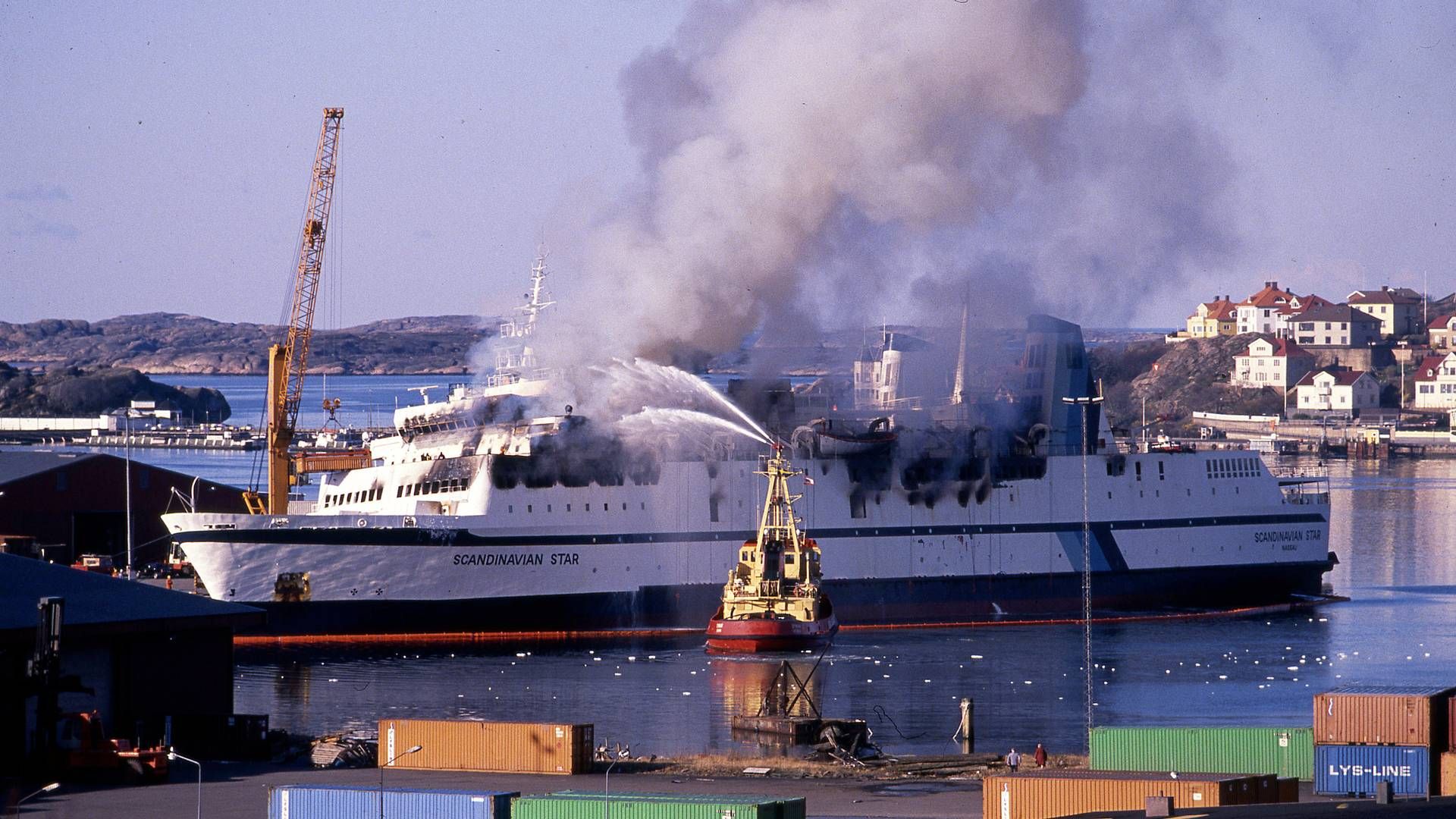 Branden på færgen "Scandinavian Star" kostede 158 mennesker livet. (ARKIV) | Foto: Carsten Ingemann