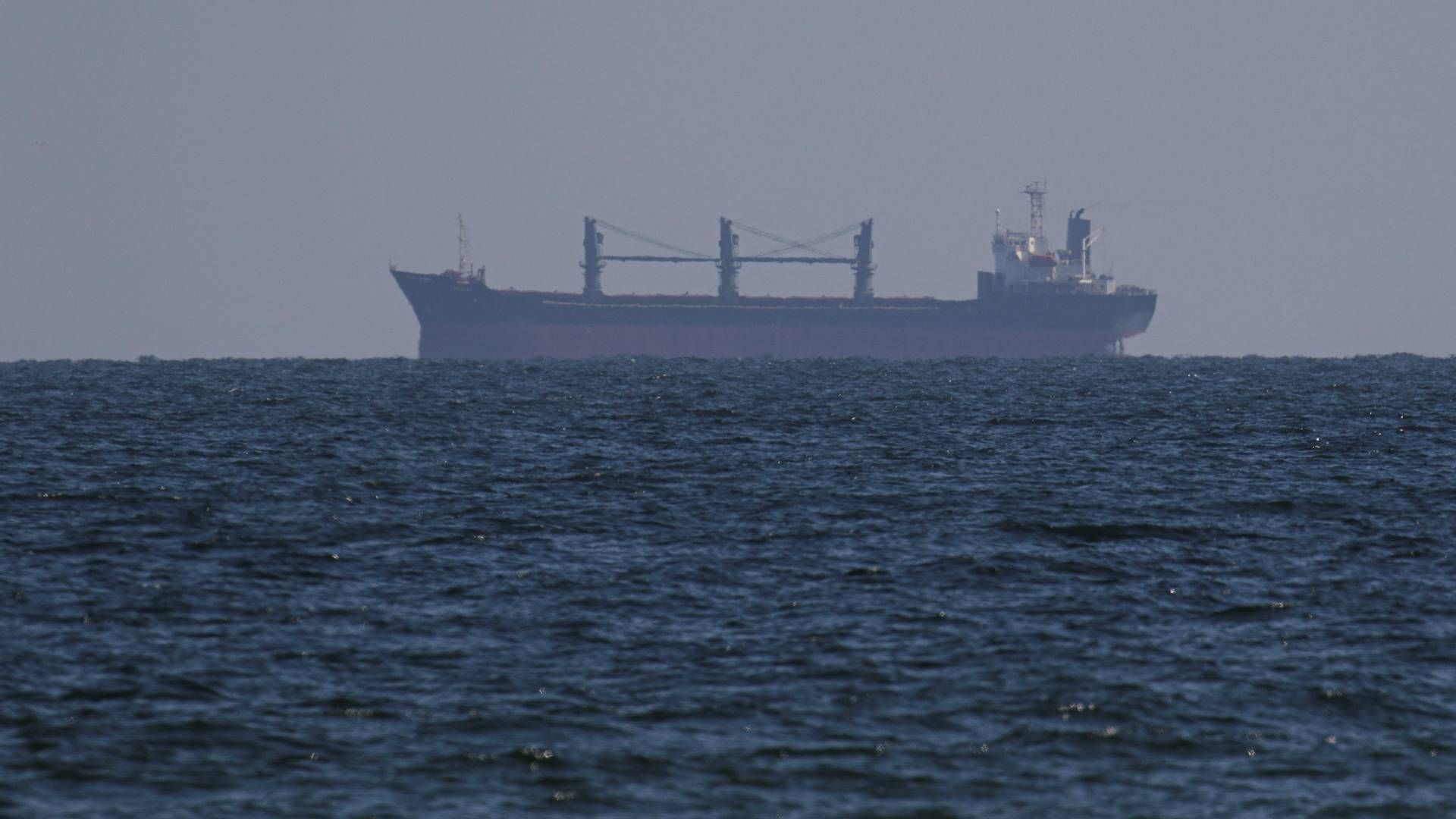 Lørdag ankom bulk carrieren "Aroyat" til Chornomorsk for at laste korn. | Foto: Stringer