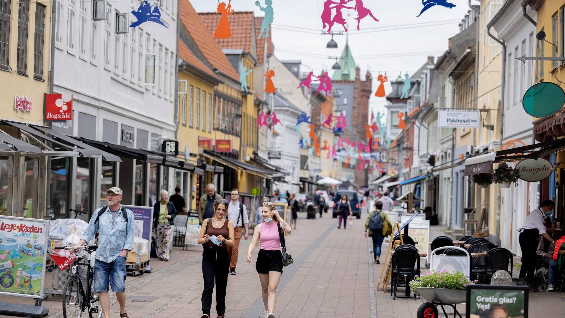 Pengene til indkøb skrumpede for danske forbrugere sidste år. | Foto: Thomas Borberg