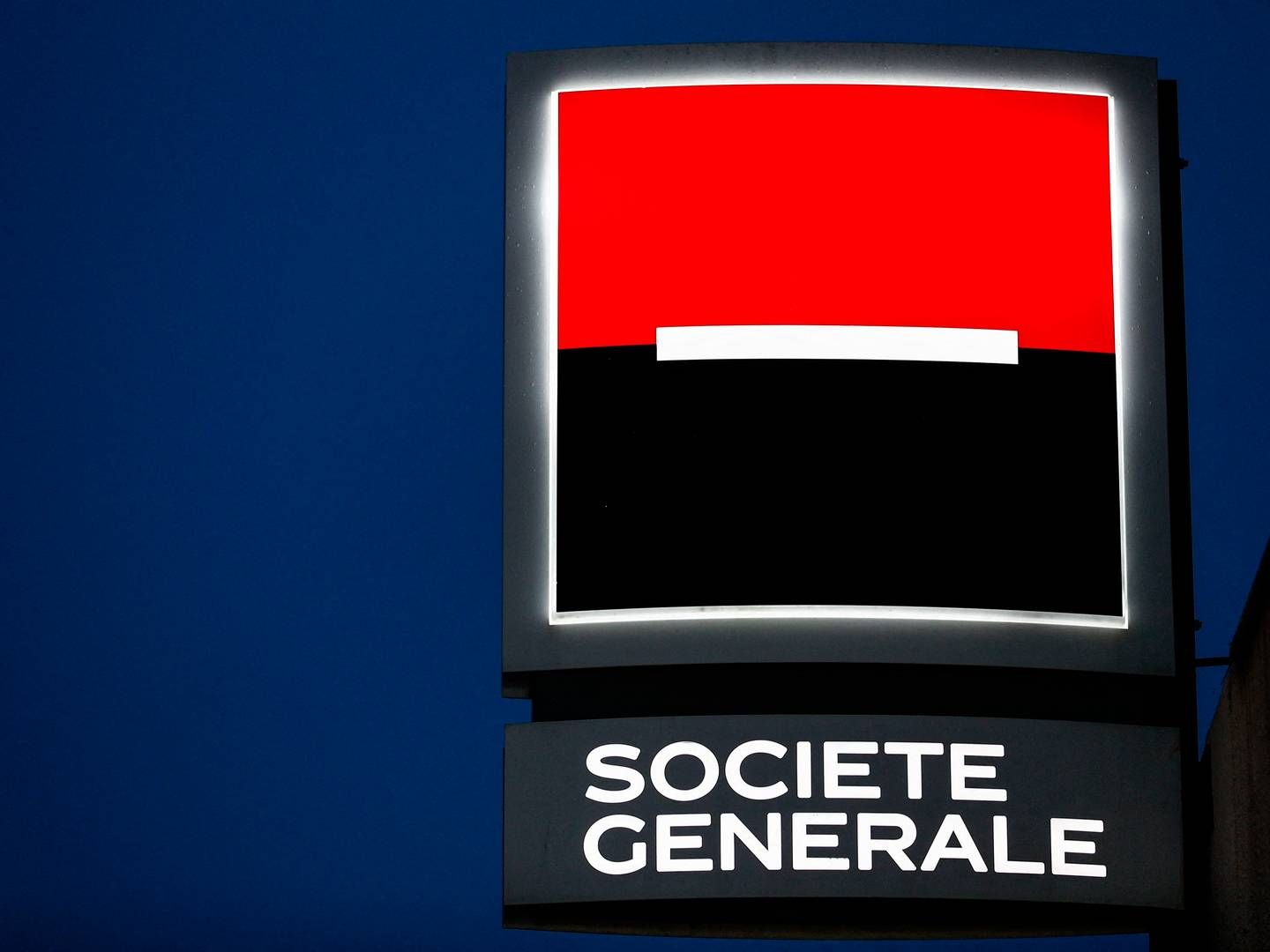 Société Générale har præsenteret ny strategi. | Foto: Sameer Al-Doumy/AFP/Ritzau Scanpix