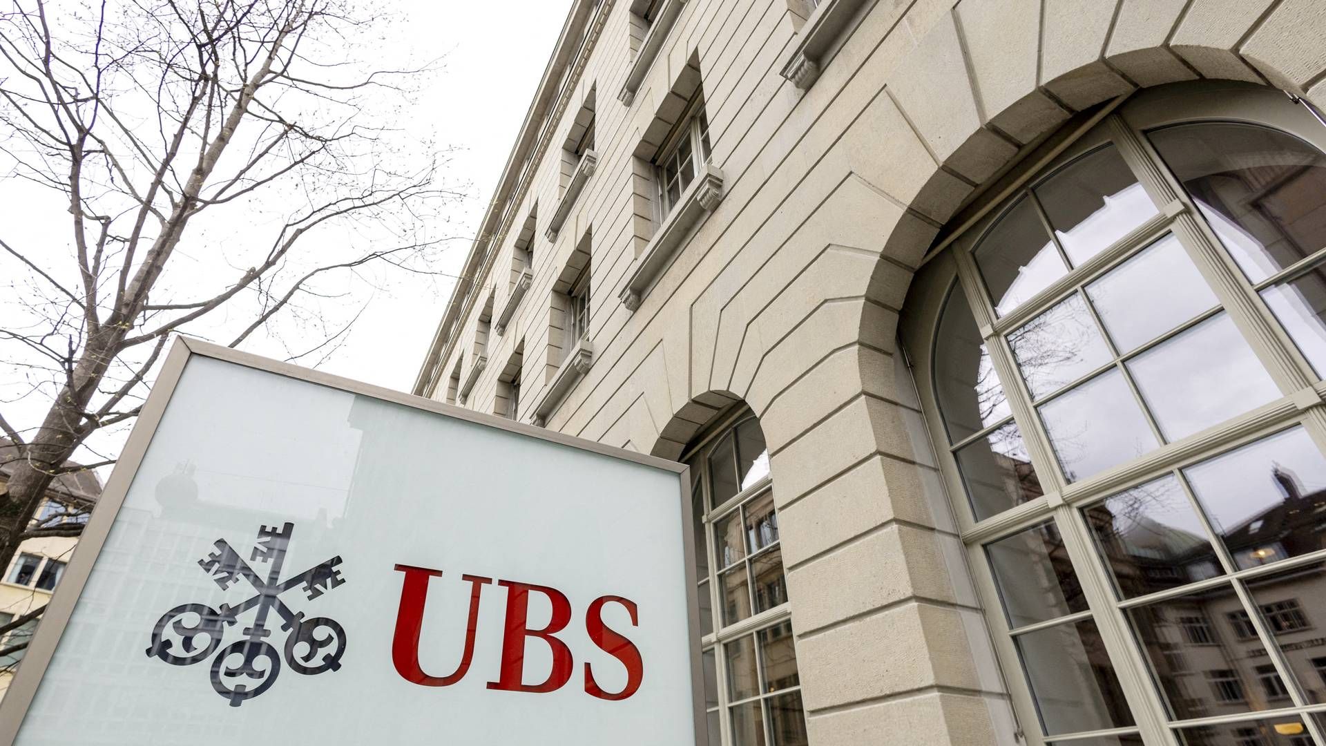 UBS har hovedsæde i den schweiziske hovedstad Zürich. | Foto: Denis Balibouse