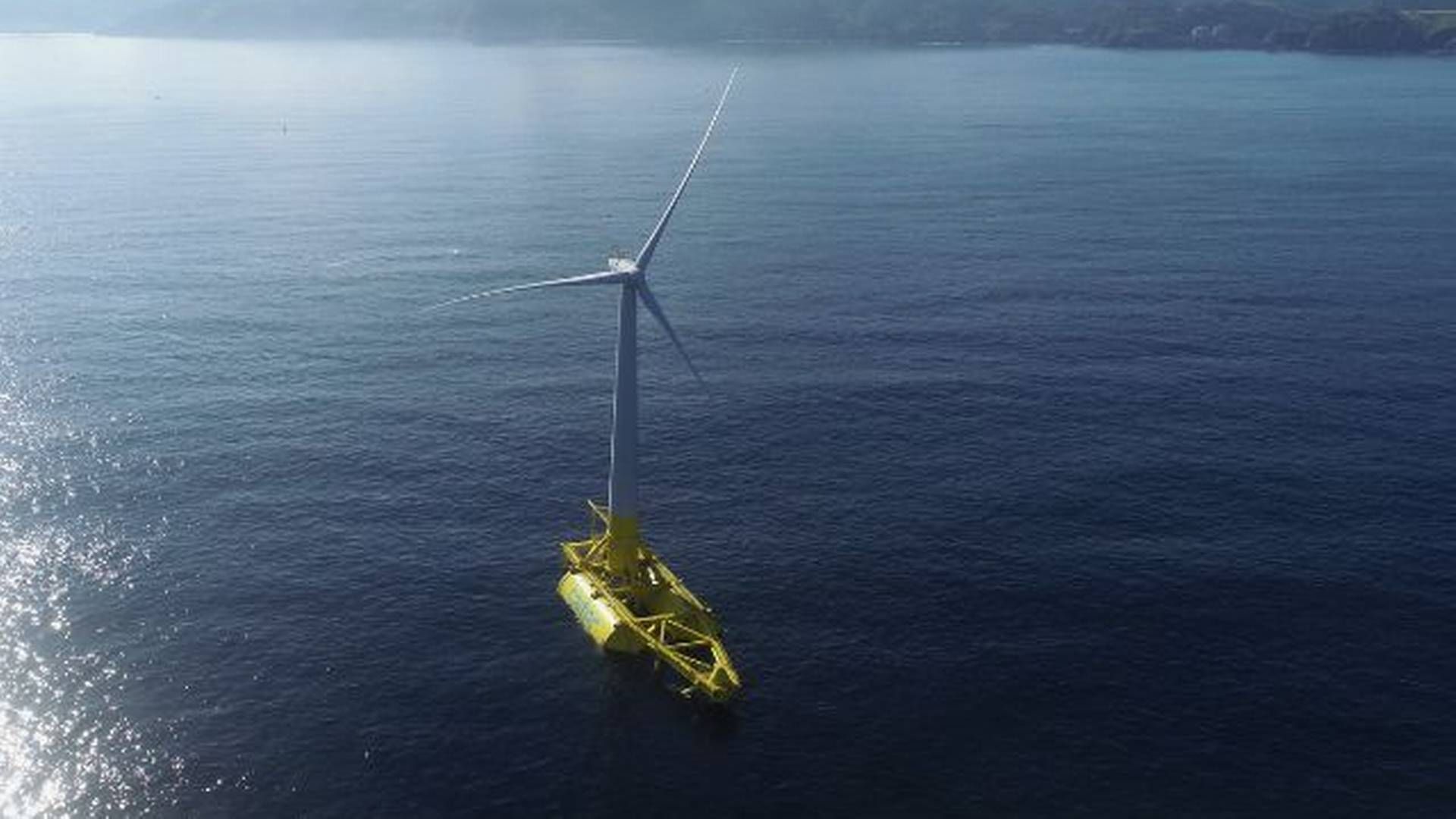 The project consists of a 2 MW wind turbine to be located 2 miles off the Basque coast. | Photo: Pr Saitec