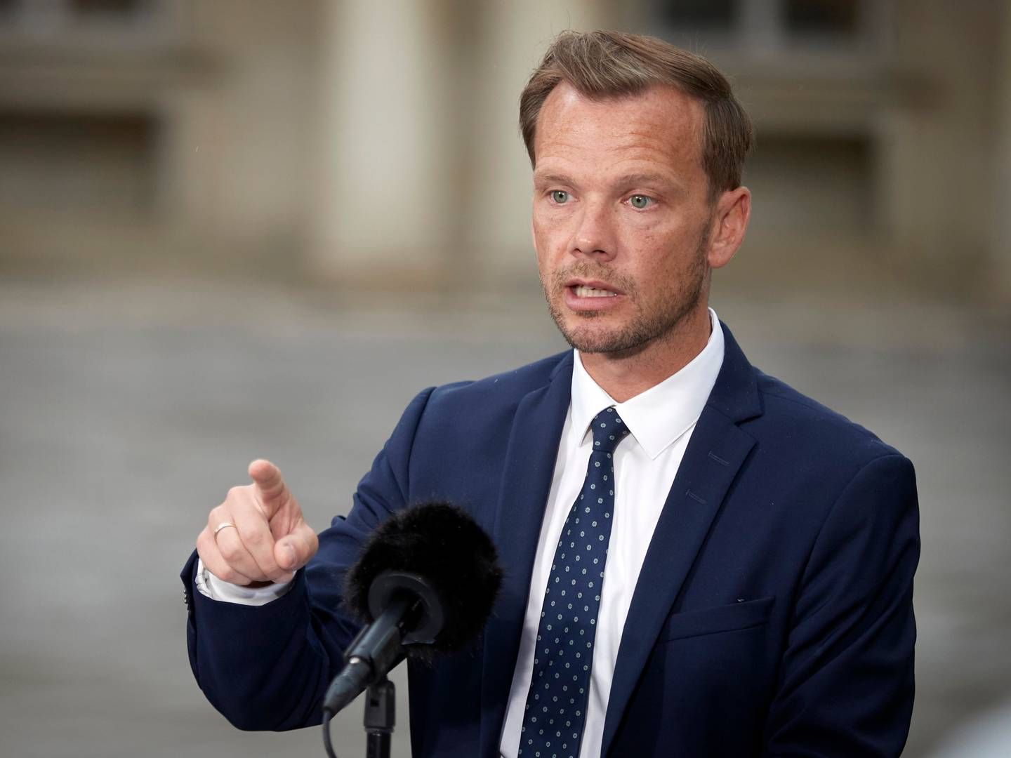 Justitsminister Peter Hummelgaard kalder bankers ulovlige gældsinddrivelse for en skandale. | Photo: Jens Dresling