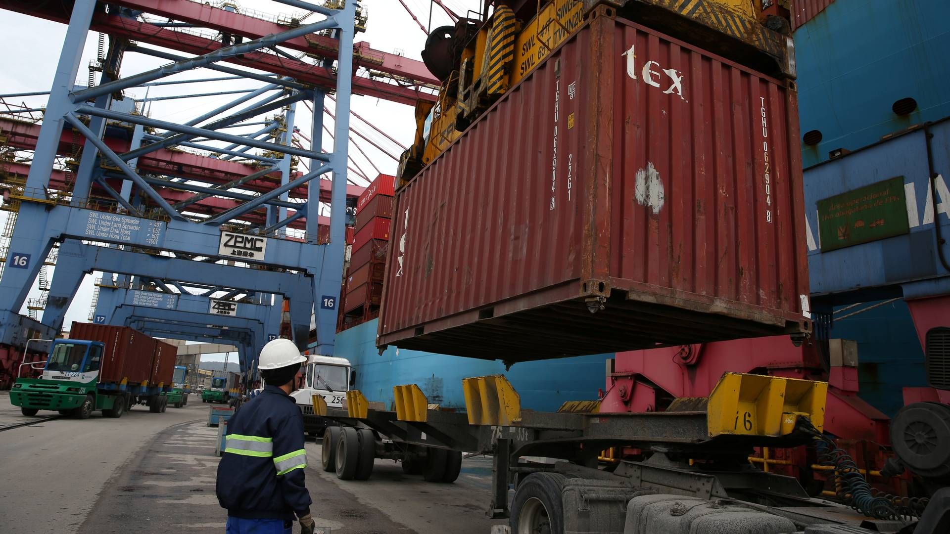 Sidste år blev otte ansatte på Mærsks største havn i Sydamerika dømt for international narkotikasmugling til Europa. De blev anholdt i 2019. | Foto: Amanda Perobelli/Reuters/Ritzau Scanpix