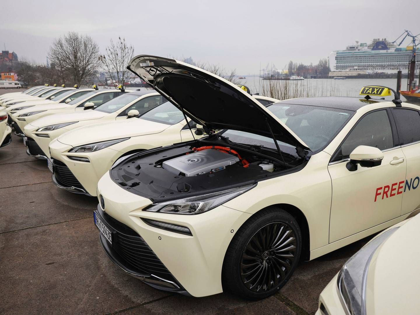 Toyotas brintbil af denne type kan nu ikke længere tankes på en brintstation i Danmark. | Foto: Christian Charisius/AP/Ritzau Scanpix