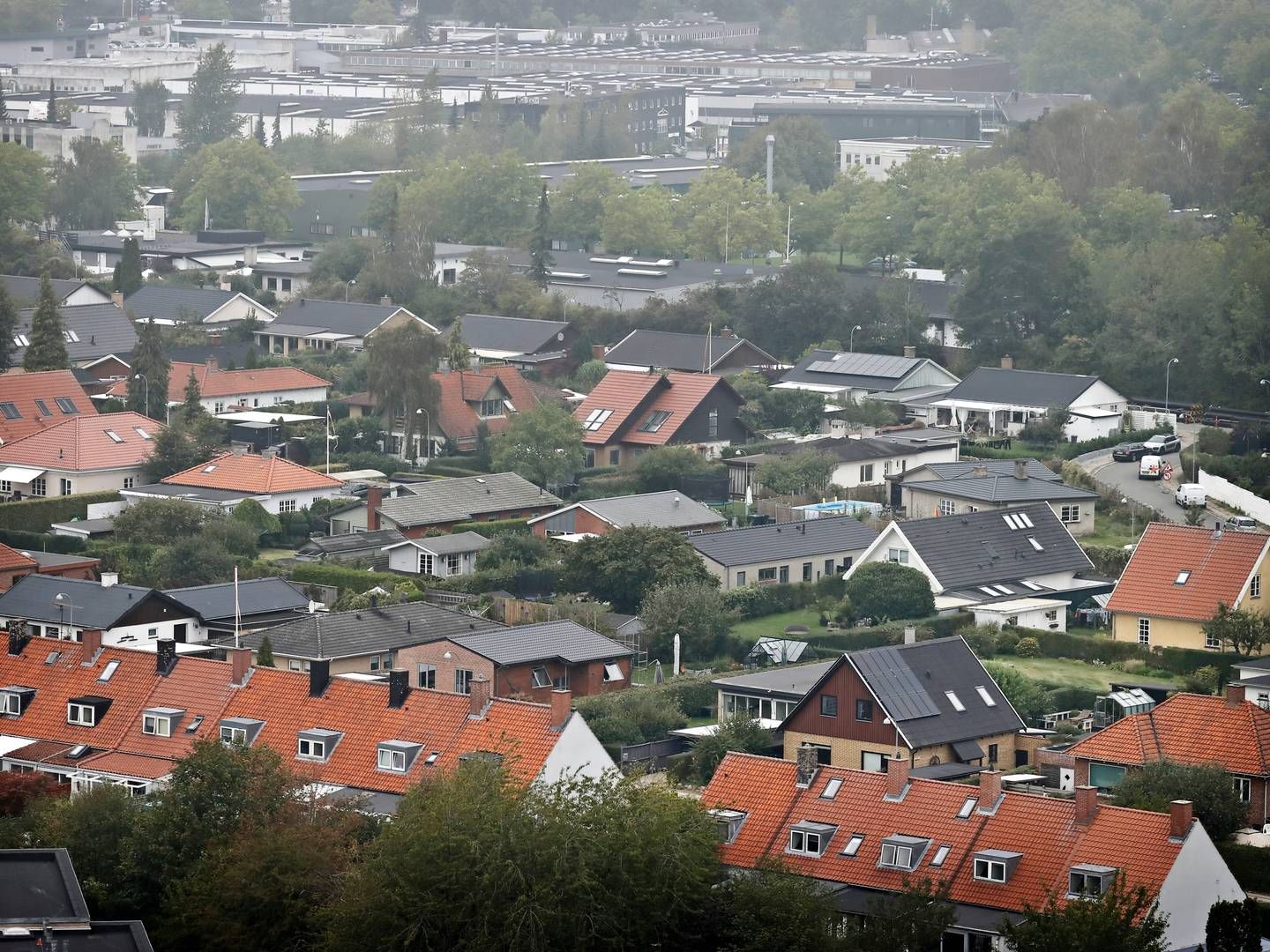 Priserne på landets boliger vil falde mindre end tidligere ventet, lyder det i prognose fra Danmarks Nationalbank. | Foto: Jens Dresling