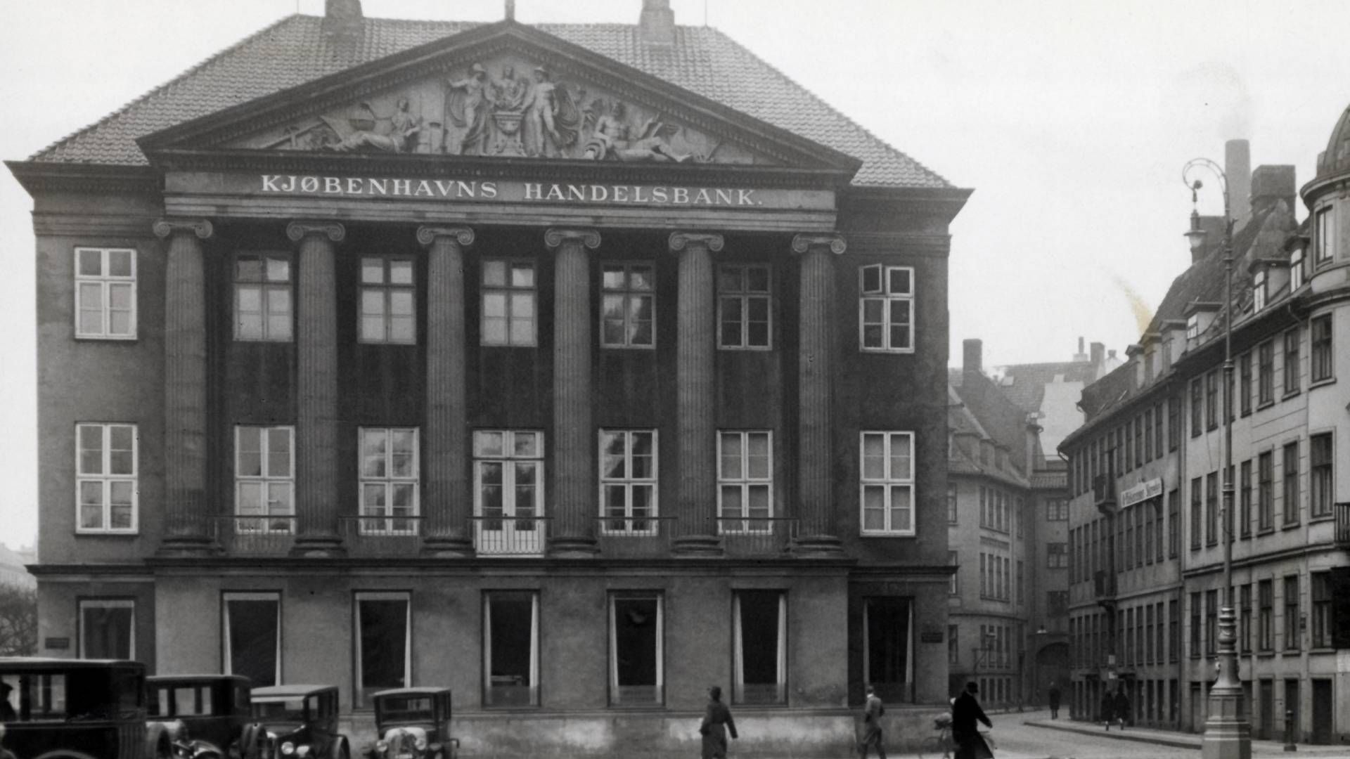 Danske Bank har holdt til i Erichsens Palæ og de øvrige bygninger ved Holmens Kanal siden 1888. Men til næste år rykker banken videre. | Foto: Danske Bank // Pr