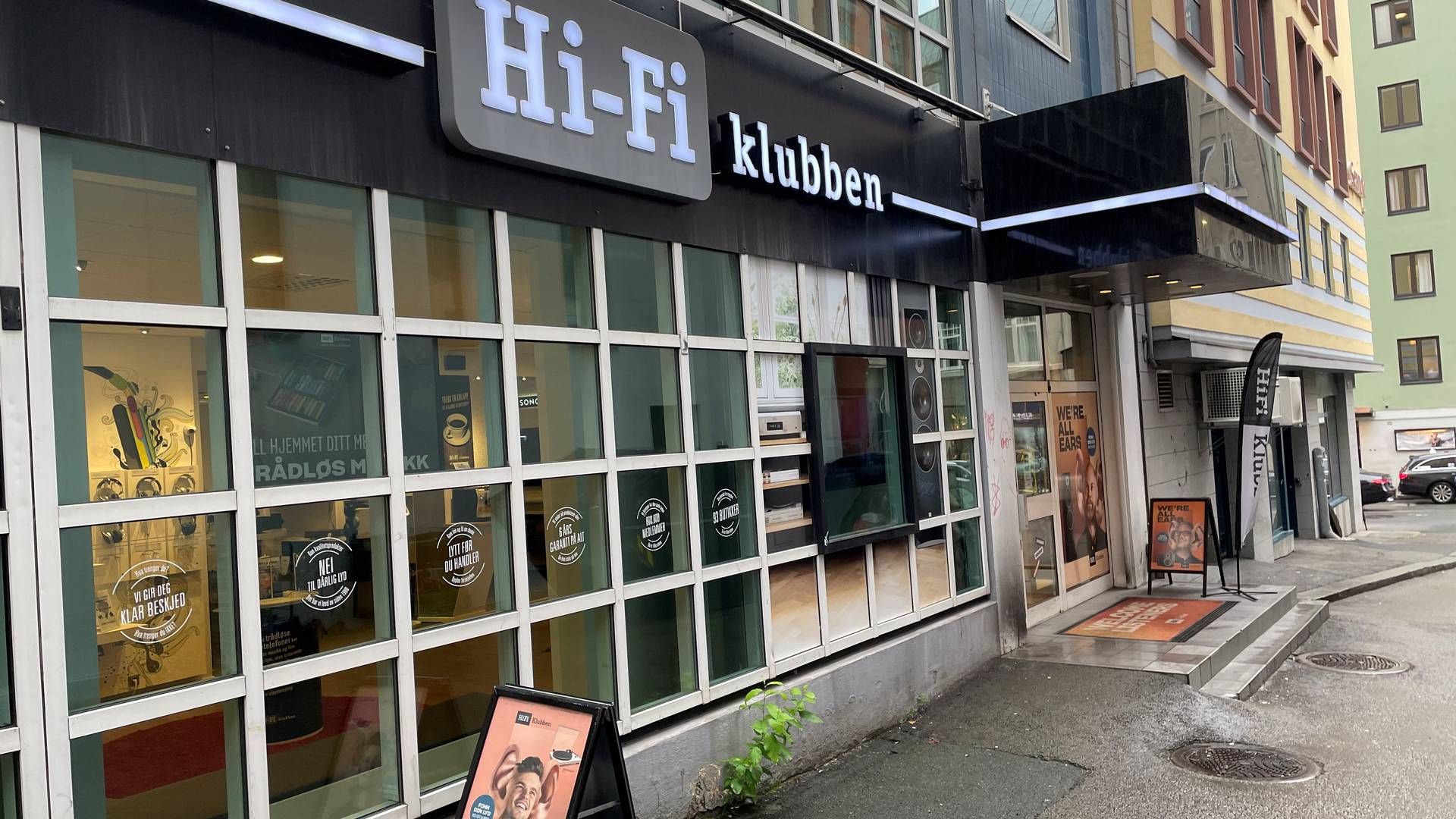 NEDGANG: Hi-Fi Klubben har hatt nedgang i omsetning over flere år, men den var større enn forventet, ifølge eierne av konsernet. | Foto: Vebjørn Storvik / HandelsWatch