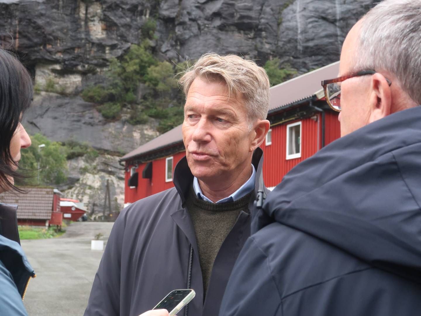 Olje- og energiminister Terje Aasland lover at Nord-Norge skal få havvind. Men han kan ikke si når. | Foto: Linda Sandvik