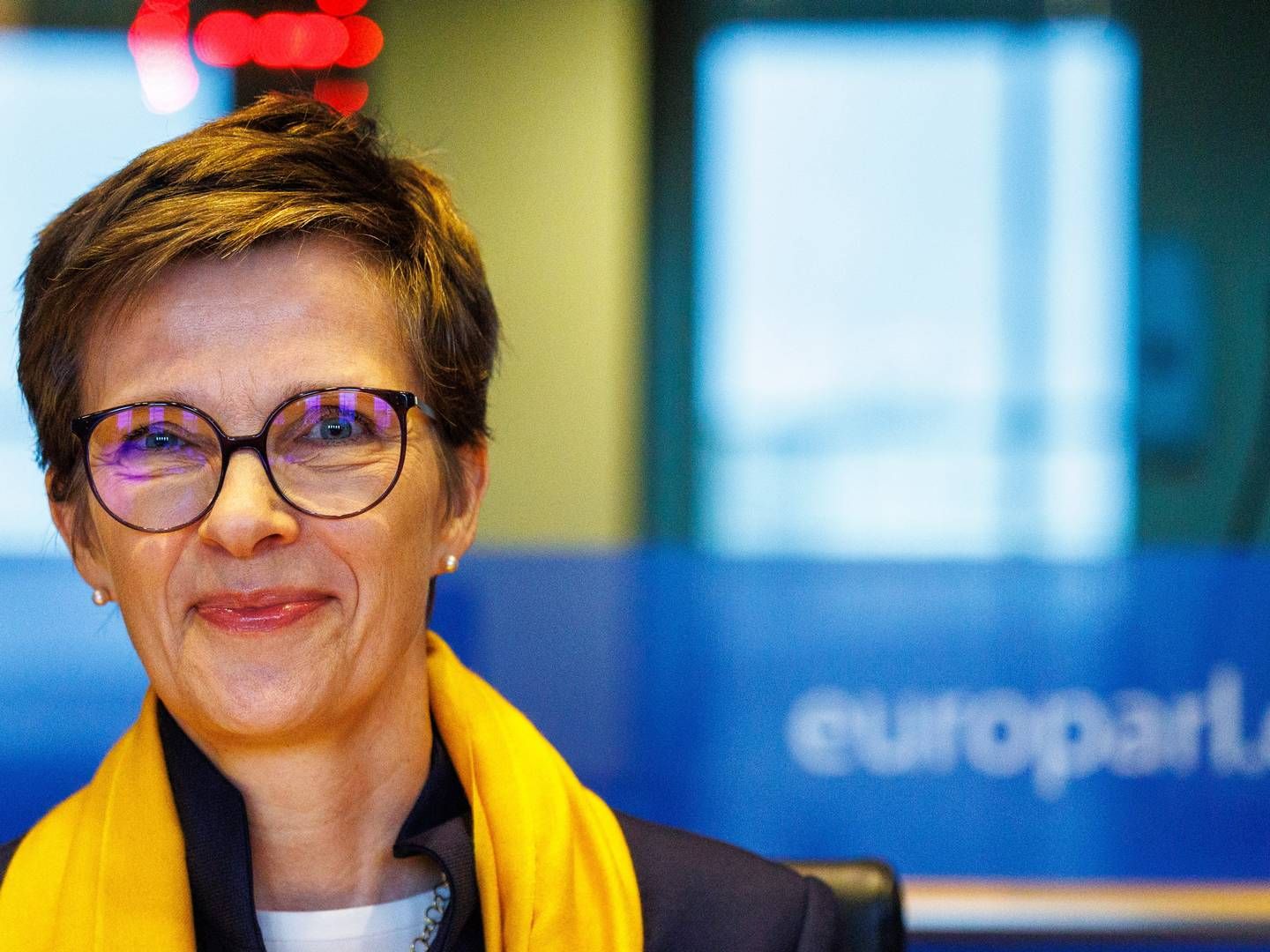 Stand dem ECON-Ausschuss des EU-Parlaments Rede und Antwort: Claudia Buch. | Foto: picture alliance / EPA | OLIVIER MATTHYS