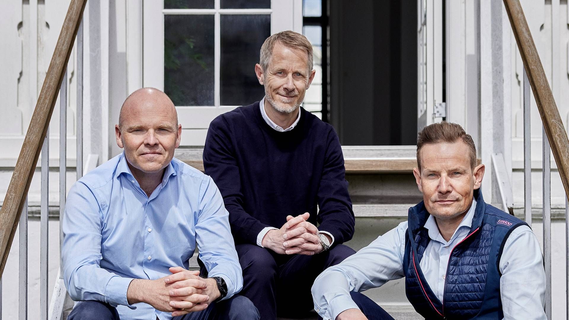 Nordic Alpha Partners' partnergruppe med Laurits Bach Sørensen til højre. | Foto: PR / Nordic Alpha Partners