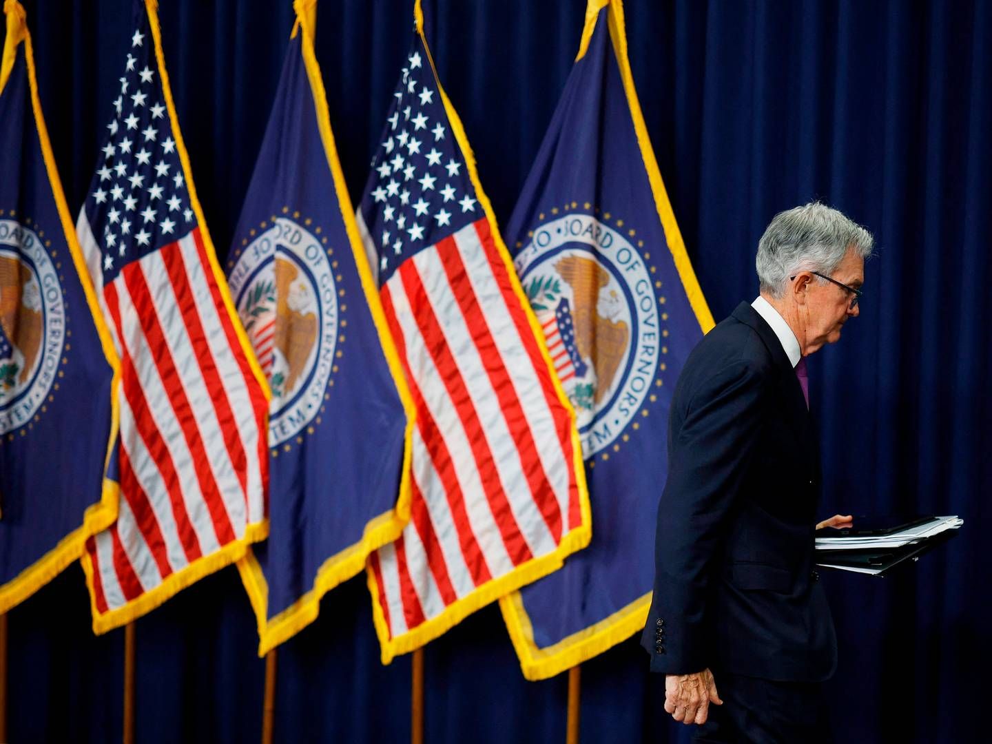 ”En blød landing er vore primære mål. Det er det, vi har forsøgt hele tiden,” siger Jerome Powell. | Foto: Chip Somodevilla