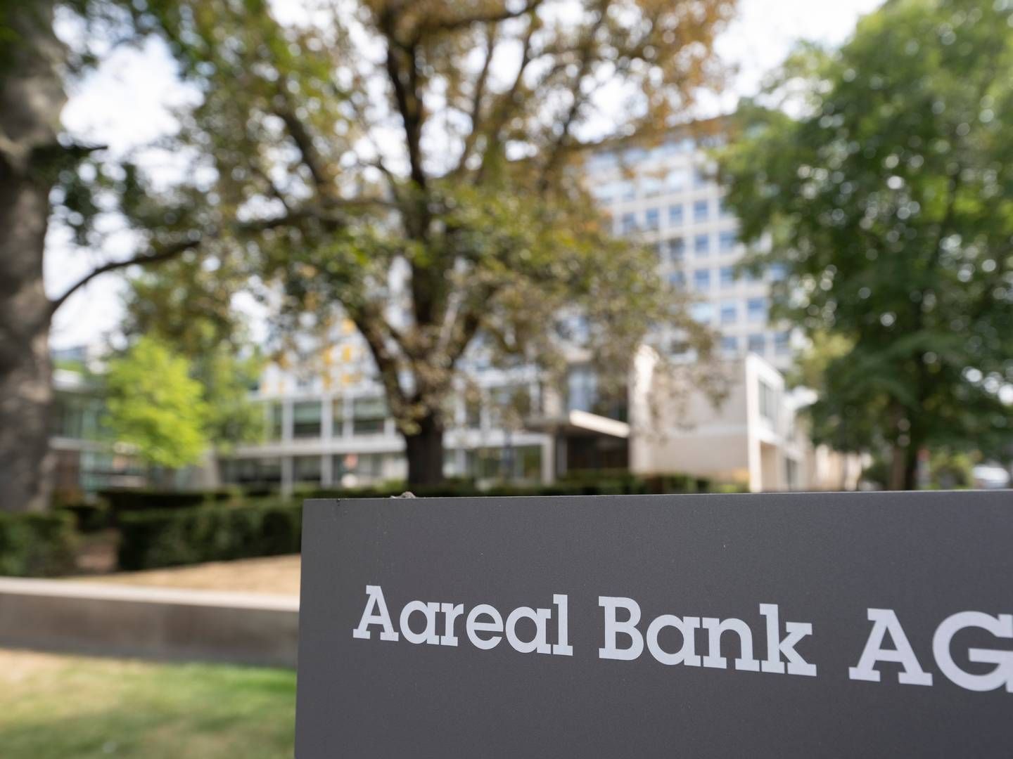 Existiert seit genau einem Jahrhundert: Die Aareal Bank. | Foto: picture alliance/dpa | Boris Roessler