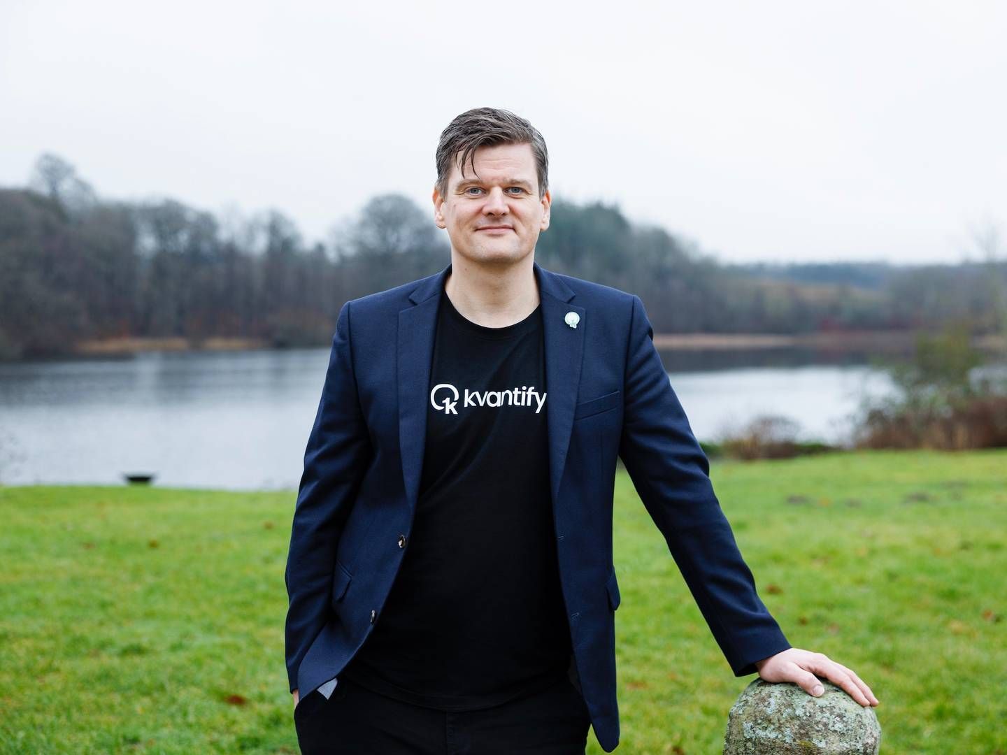 Medstifter og direktør Hans Henrik Knudsen leder Kvantify, der i alt består af 50 mennessker.