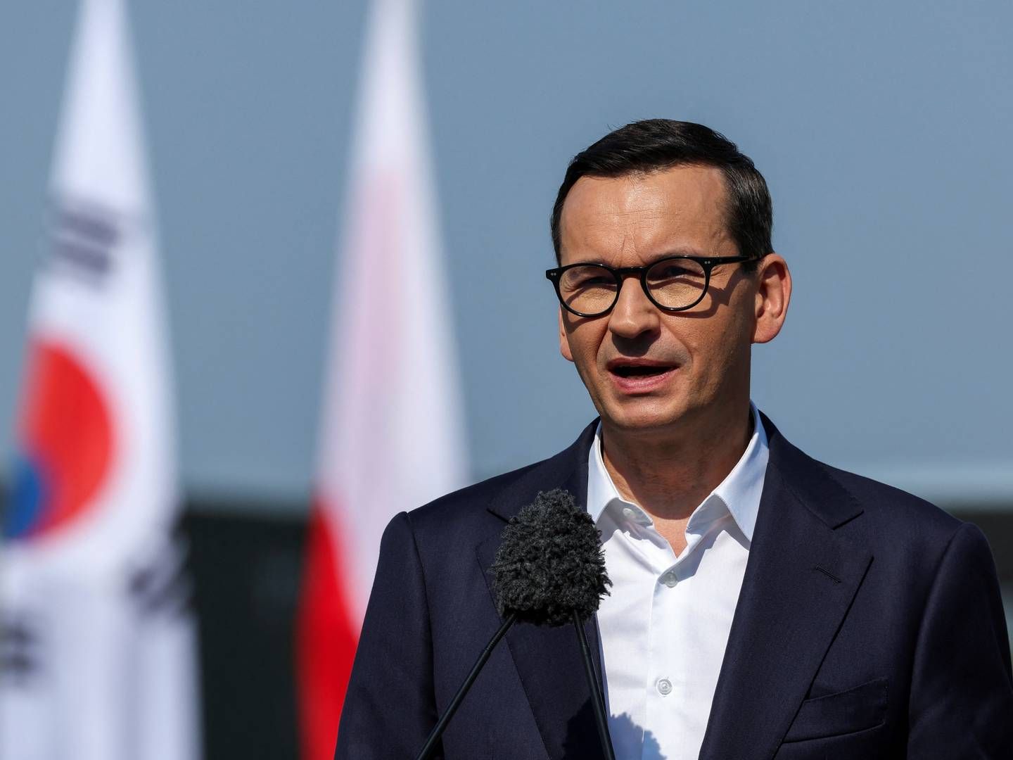 Den polske premierminister Mateusz Morawiecki | Foto: KACPER PEMPEL/REUTERS / X07725