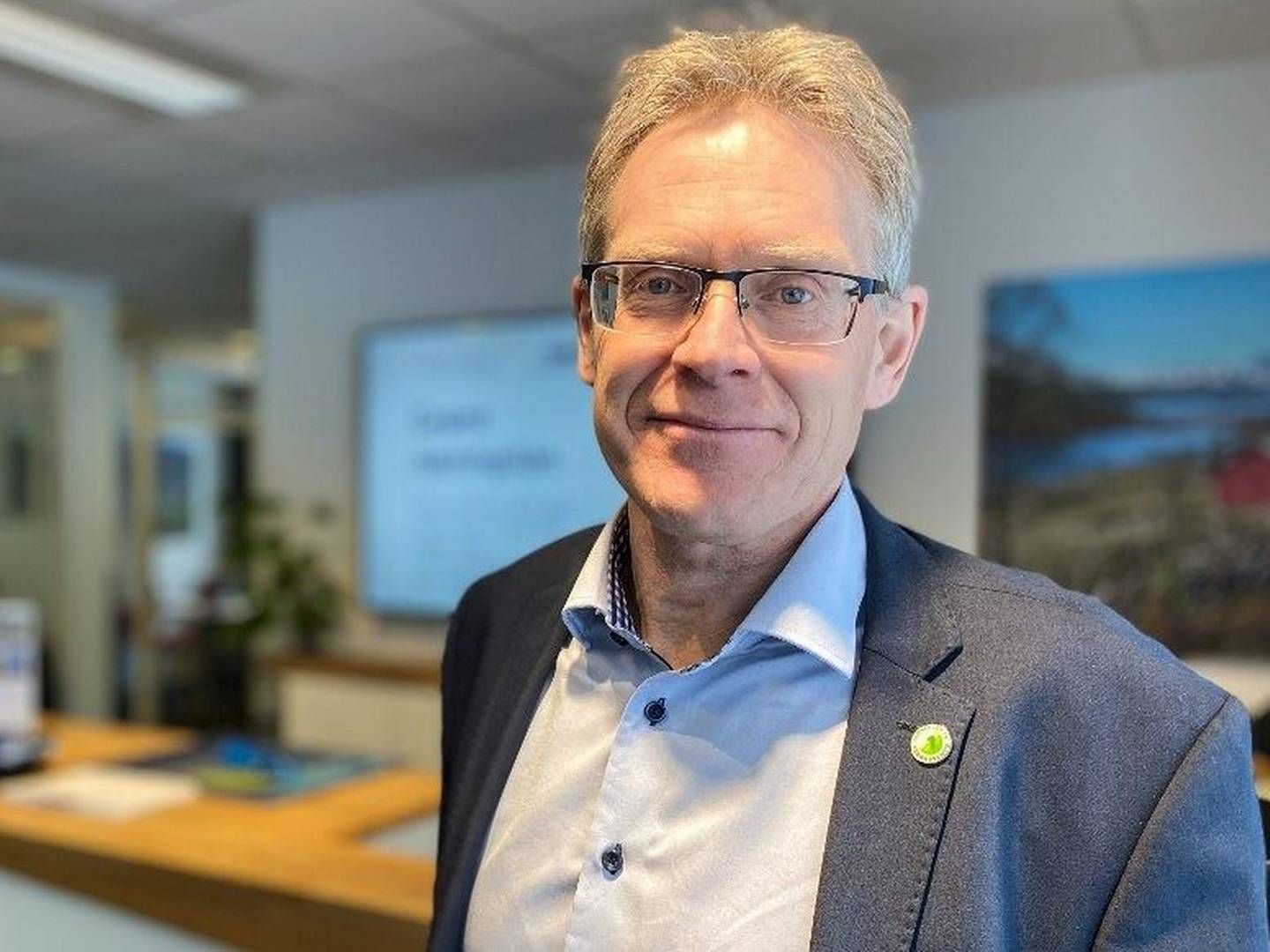 UTLÅNSVEKST: Administrerende direktør i Sparebank 1 Hallingdal Valdres, Knut Oscar Fleten. | Foto: Sparebank 1 Hallingdal Valdres.