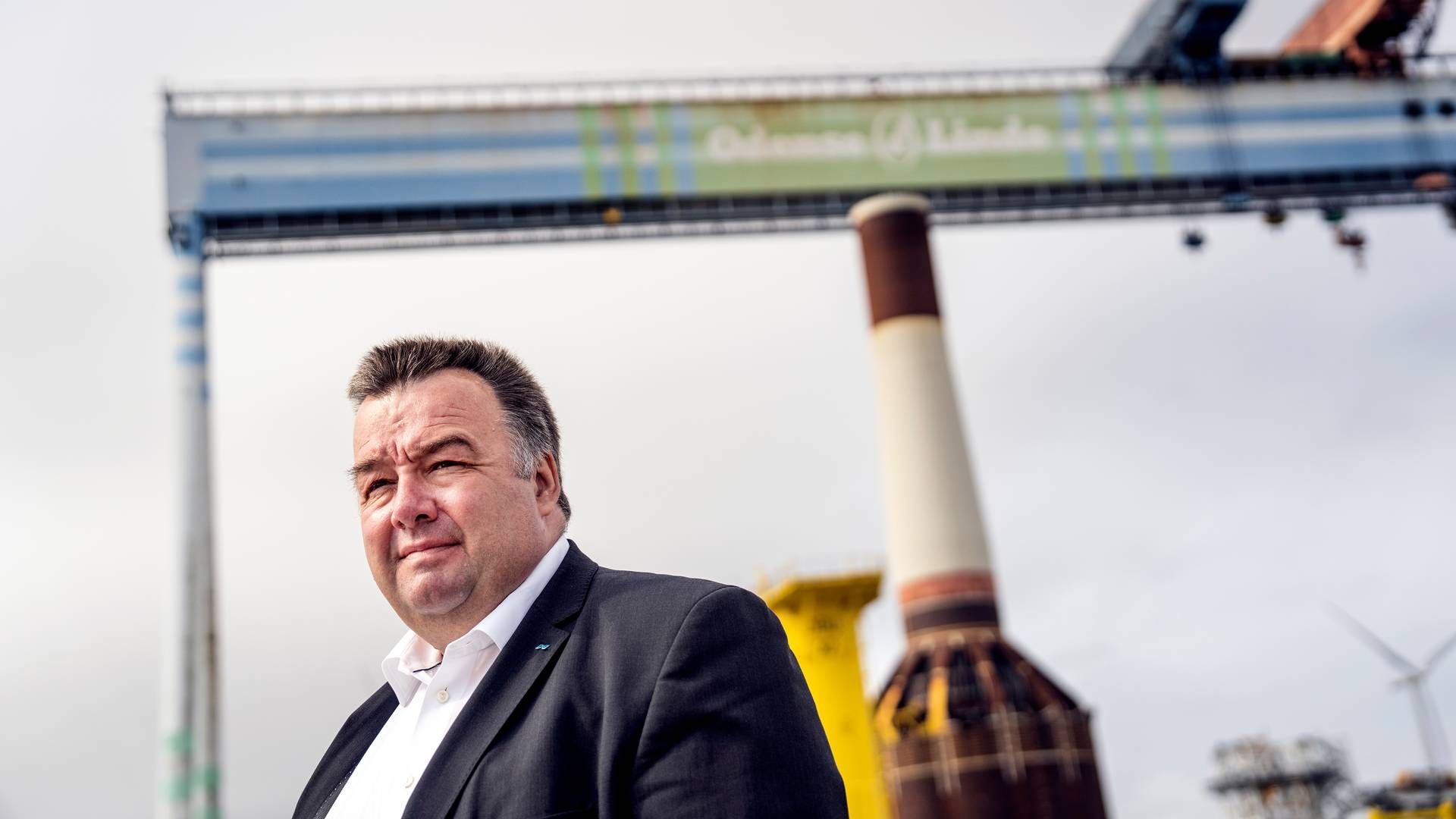 Dansk Metals formand, Claus Jensen, mener, at et forslag om at lukke for mini-udbud af gasfelter i Nordsøen er dårlig timing. | Foto: Stine Bidstrup