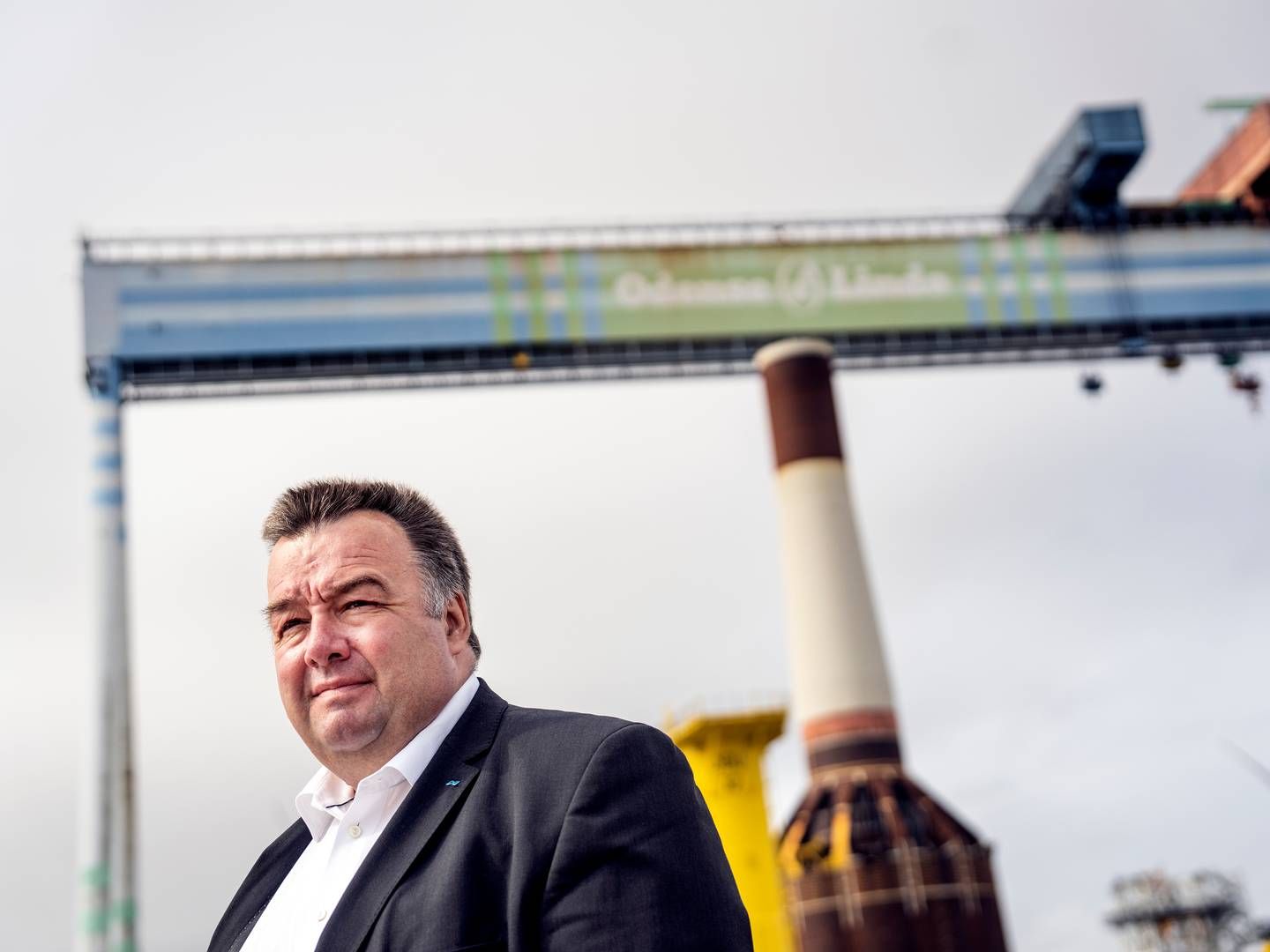 Dansk Metals formand, Claus Jensen, mener, at et forslag om at lukke for mini-udbud af gasfelter i Nordsøen er dårlig timing. | Photo: Stine Bidstrup