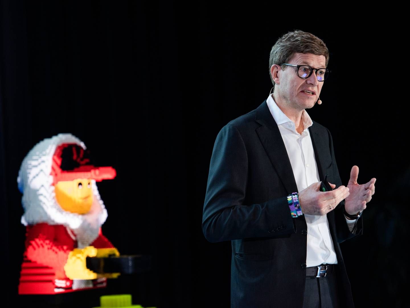 Det har ifølge Legos adm. direktør, Niels Christiansen, ikke været muligt at finde et alternativ til oliebaseret plastik. | Foto: Mads Frost