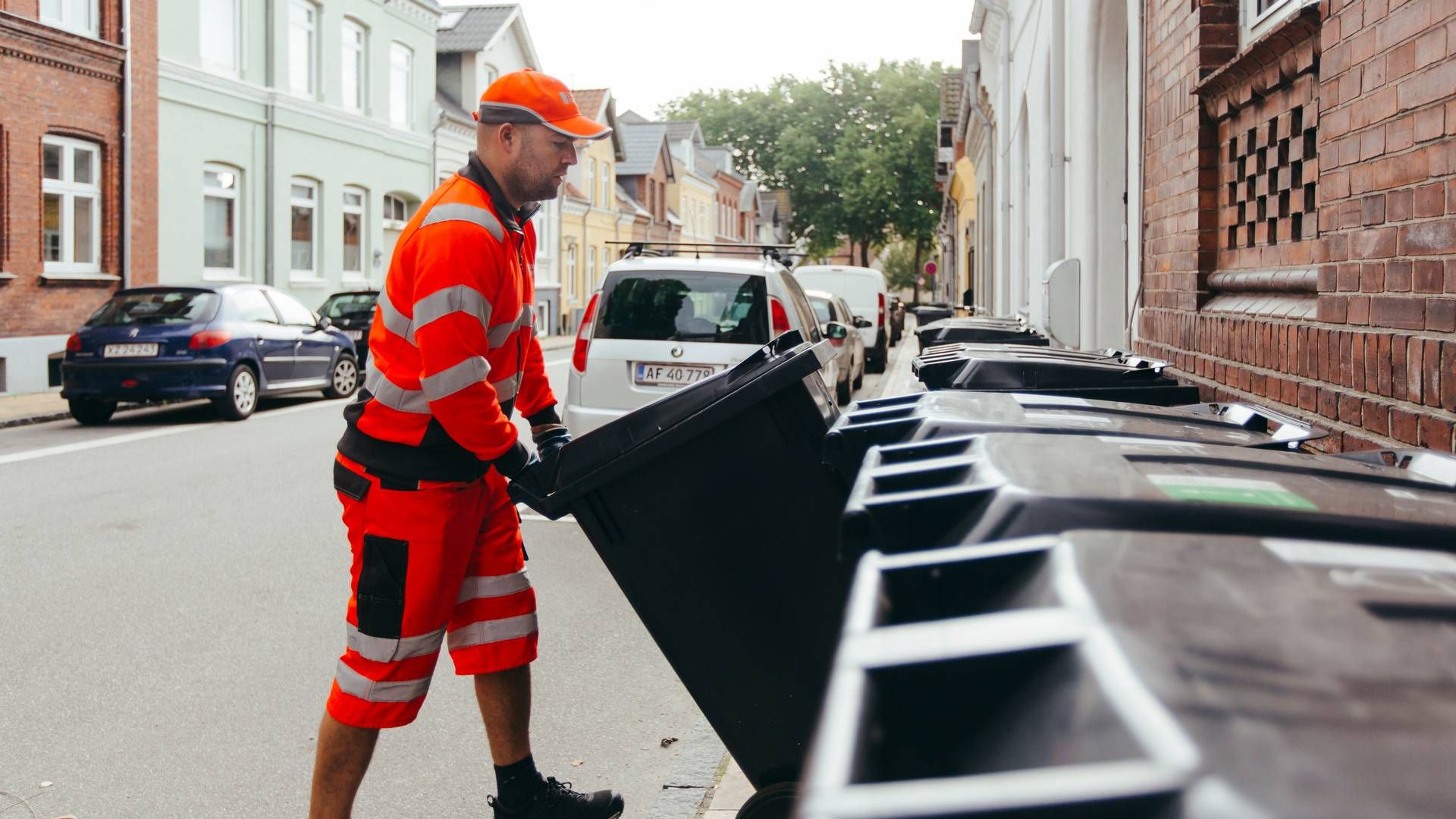 Odenses centrale affaldssug erstatter kørsel med skraldebiler og affaldsbeholdere i bybilledet. | Foto: Odense Renovation