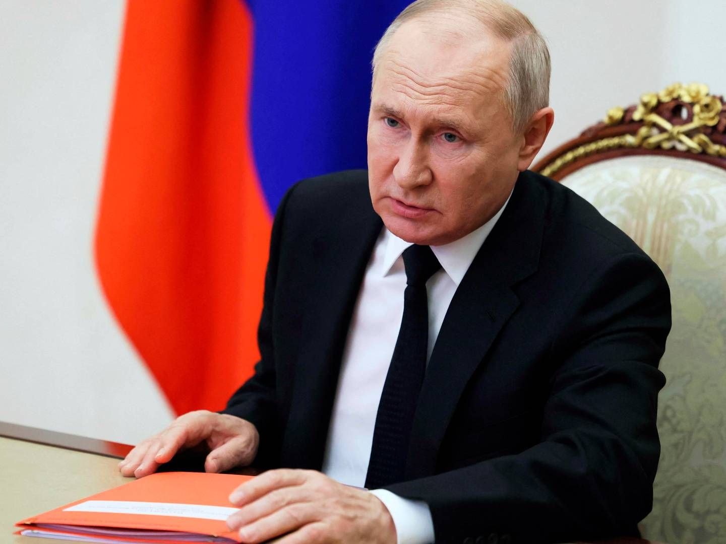 Ruslands regering med præsident Vladimir Putin i spidsen har undtaget skibsbrændstof fra eksportforbud. | Photo: Mikhail Metzel/AFP/Ritzau Scanpix